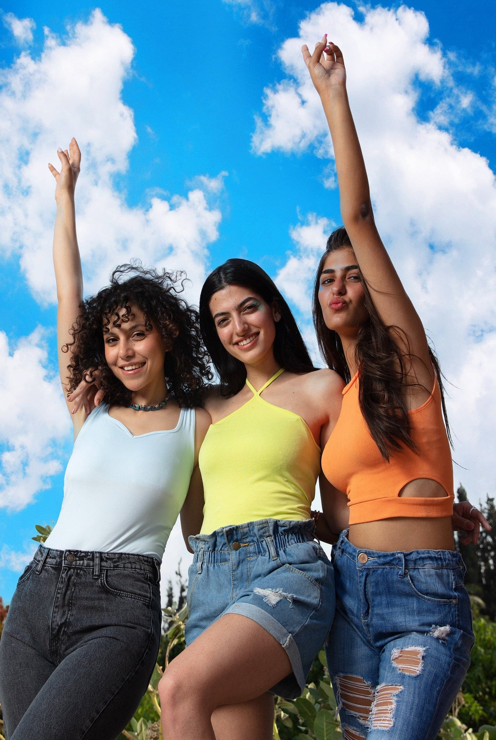 كارينا كروب توب حمالات مفتوح من الجانبين