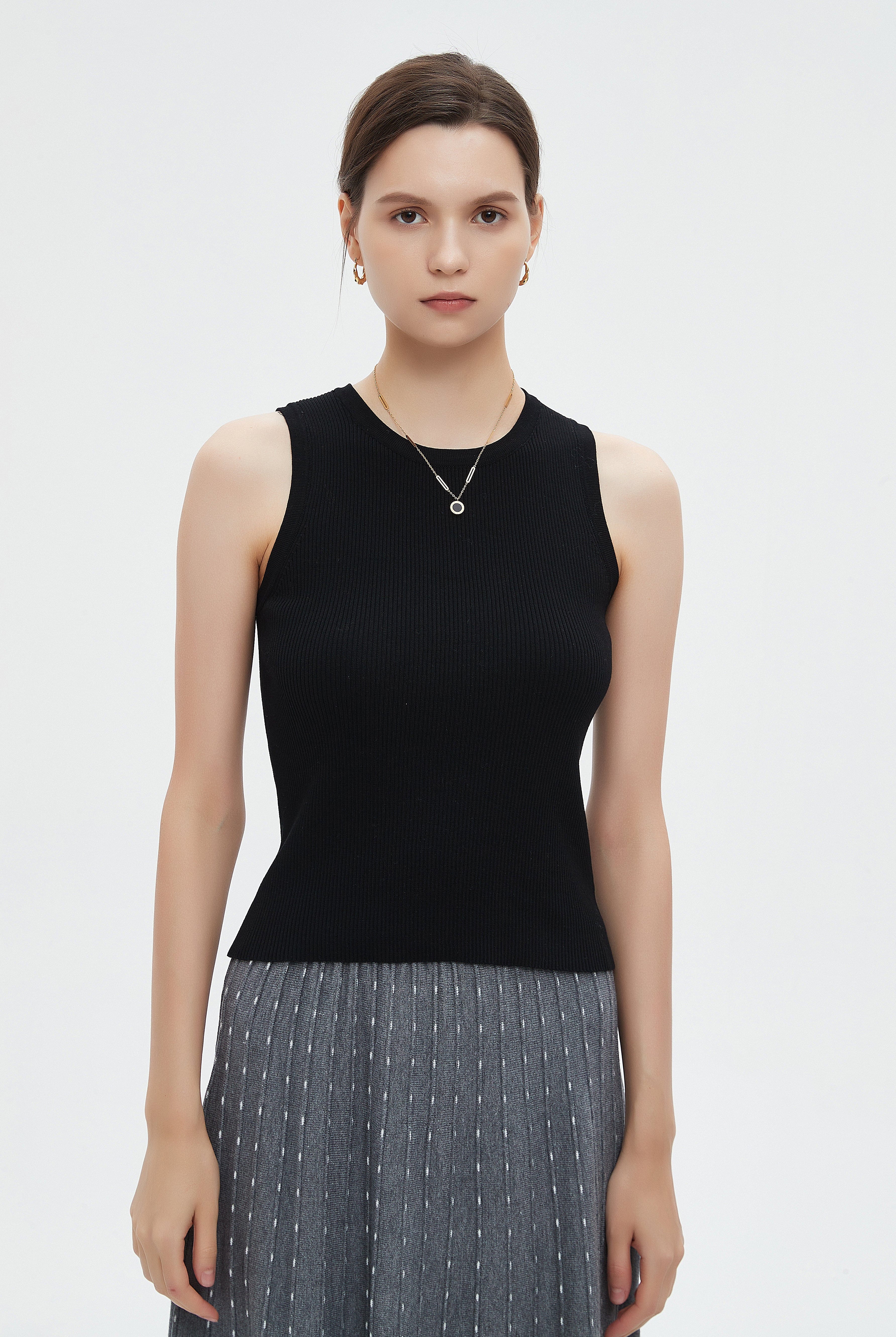 ميكا بلوزة نسائية طويلة كات سادة