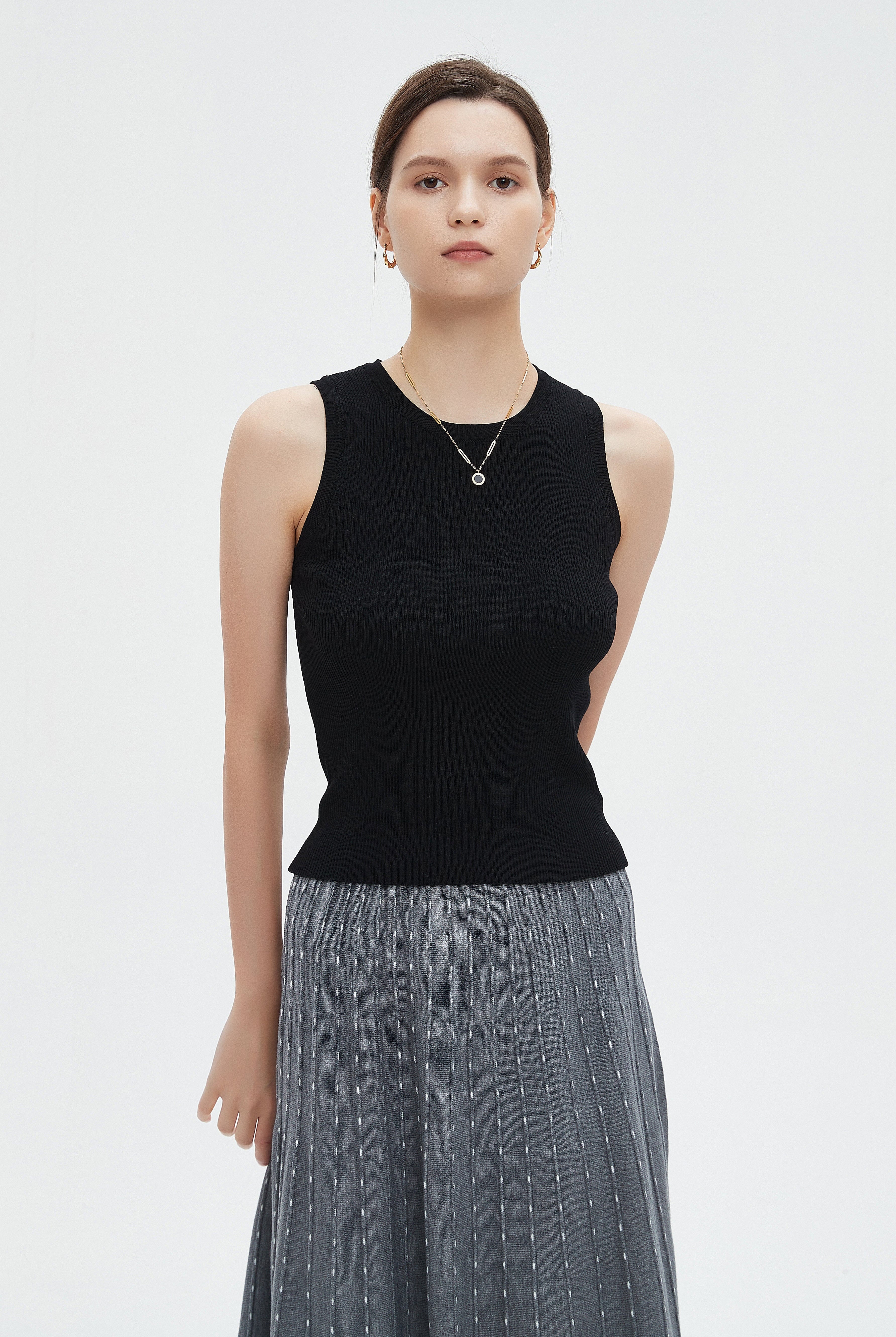 ميكا بلوزة نسائية طويلة كات سادة