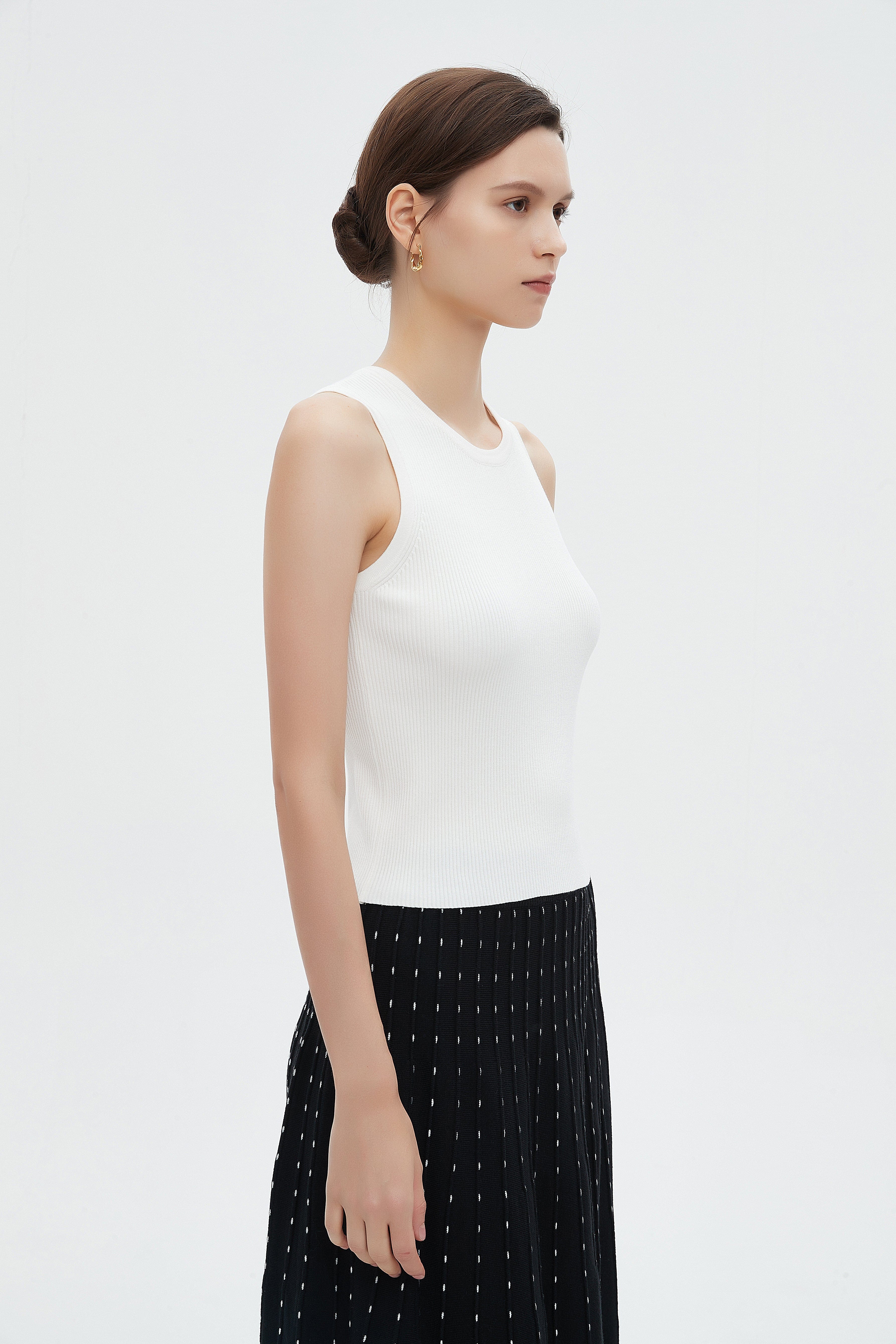 ميكا بلوزة نسائية طويلة كات سادة