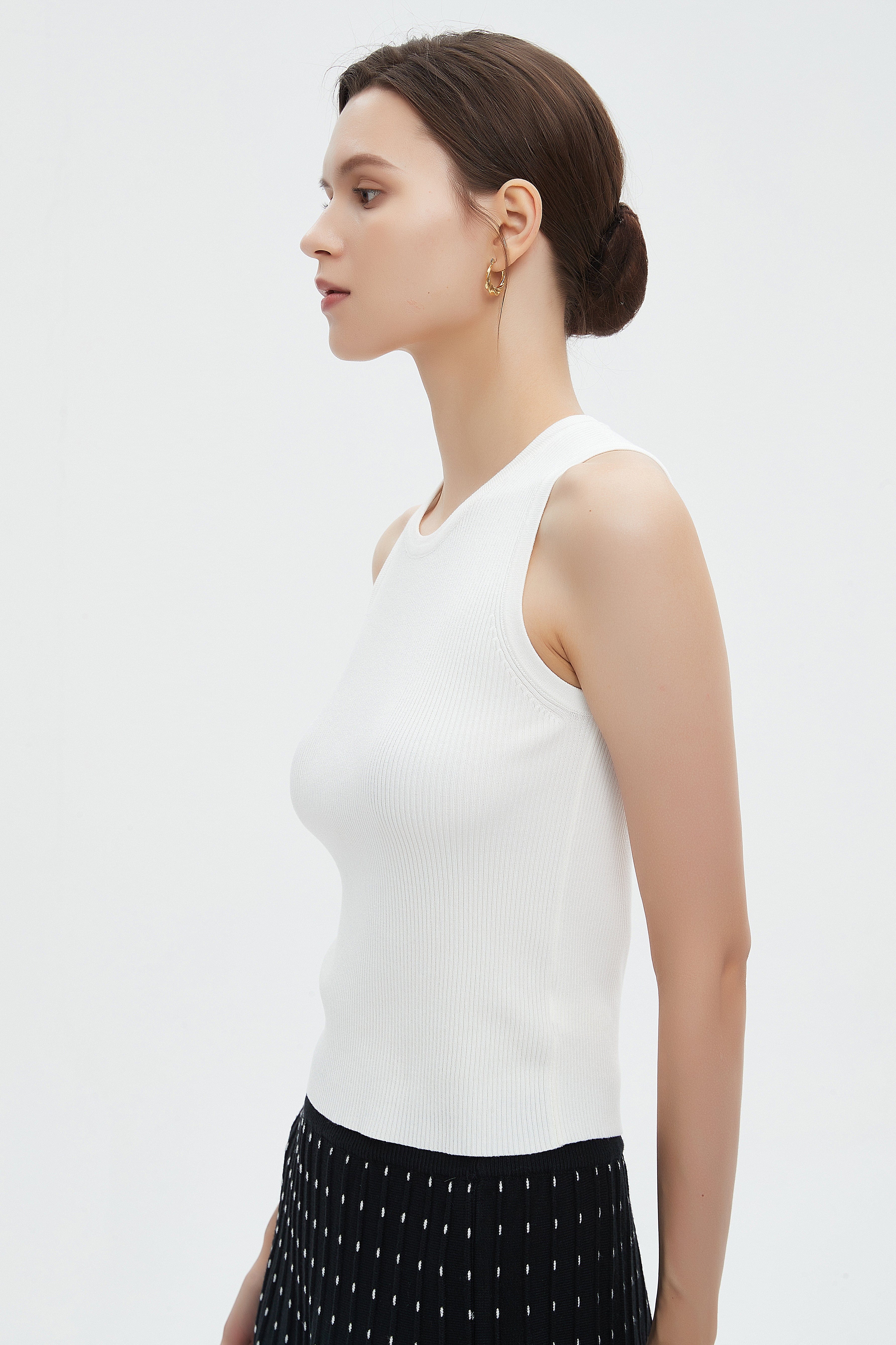 ميكا بلوزة نسائية طويلة كات سادة