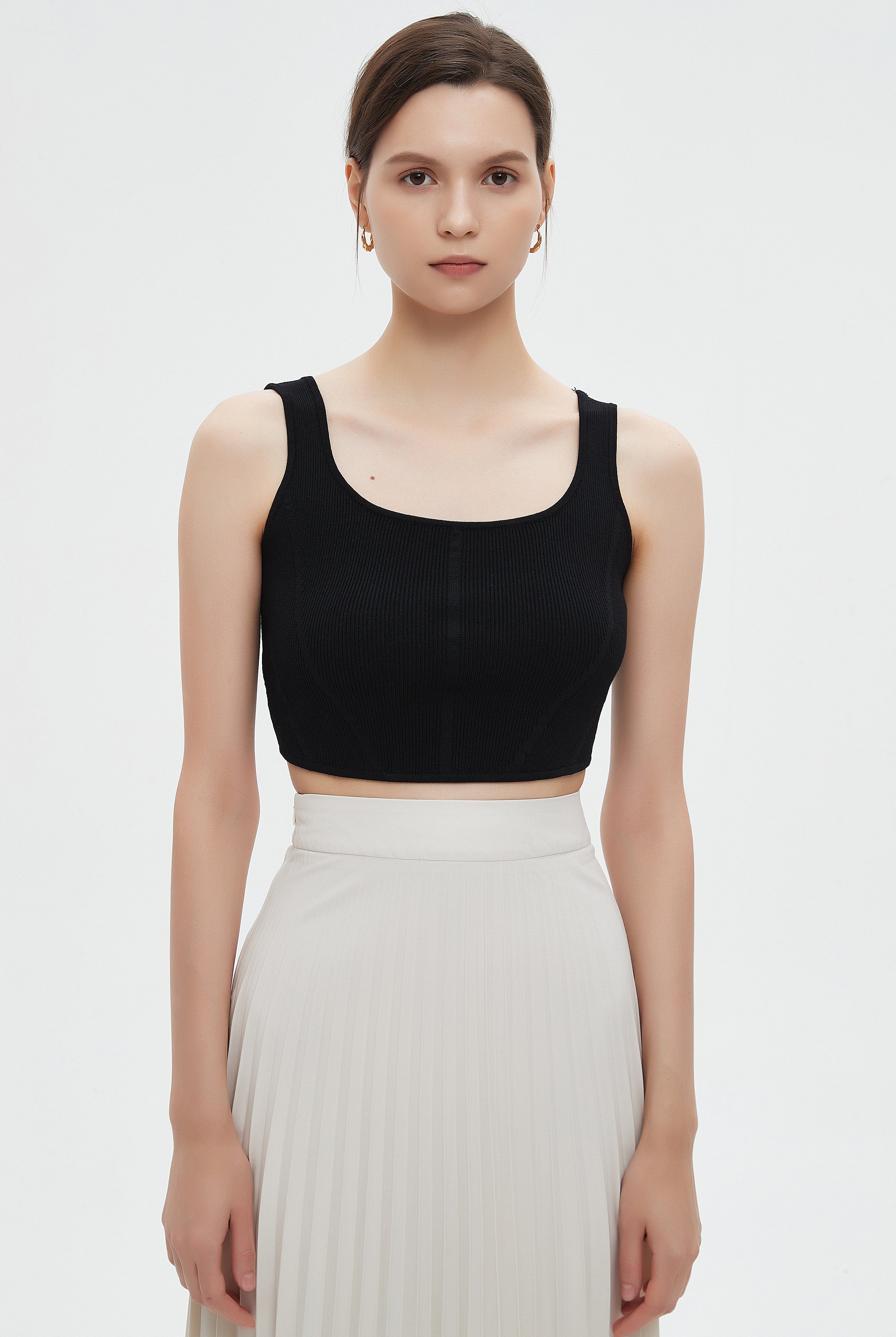 ميكا تانك توب نسائي كات سادة