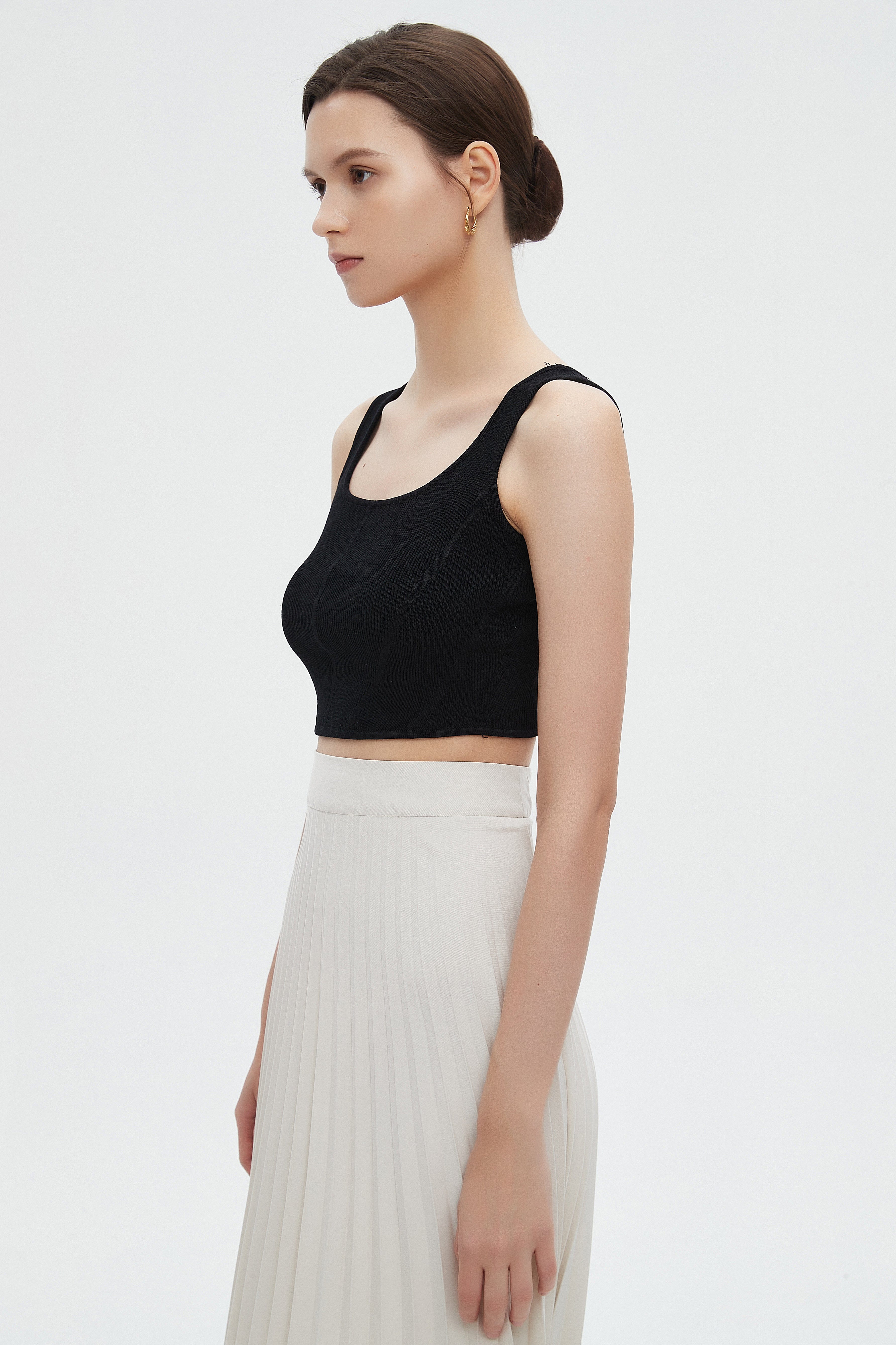 ميكا تانك توب نسائي كات سادة