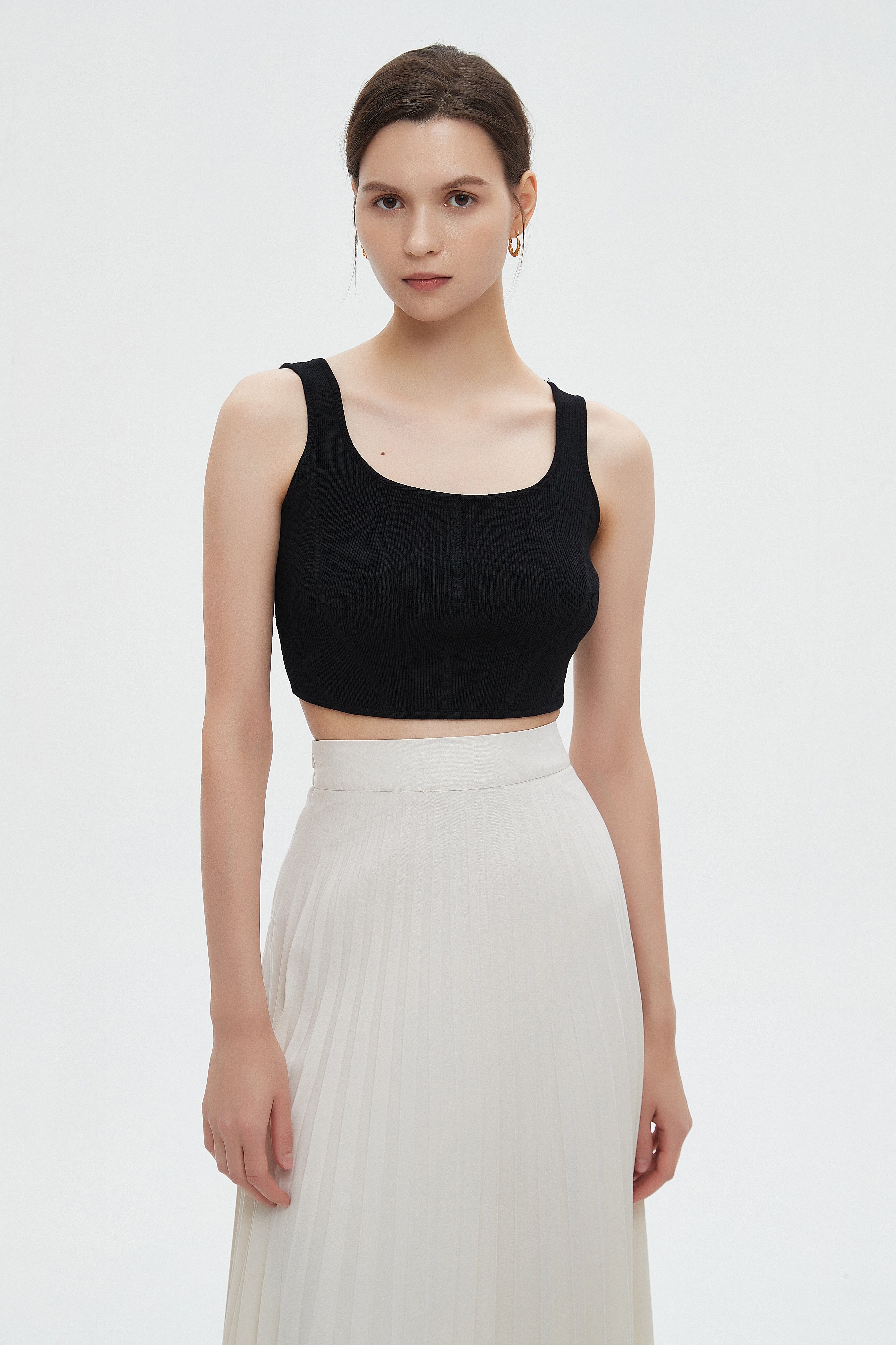 ميكا تانك توب نسائي كات سادة