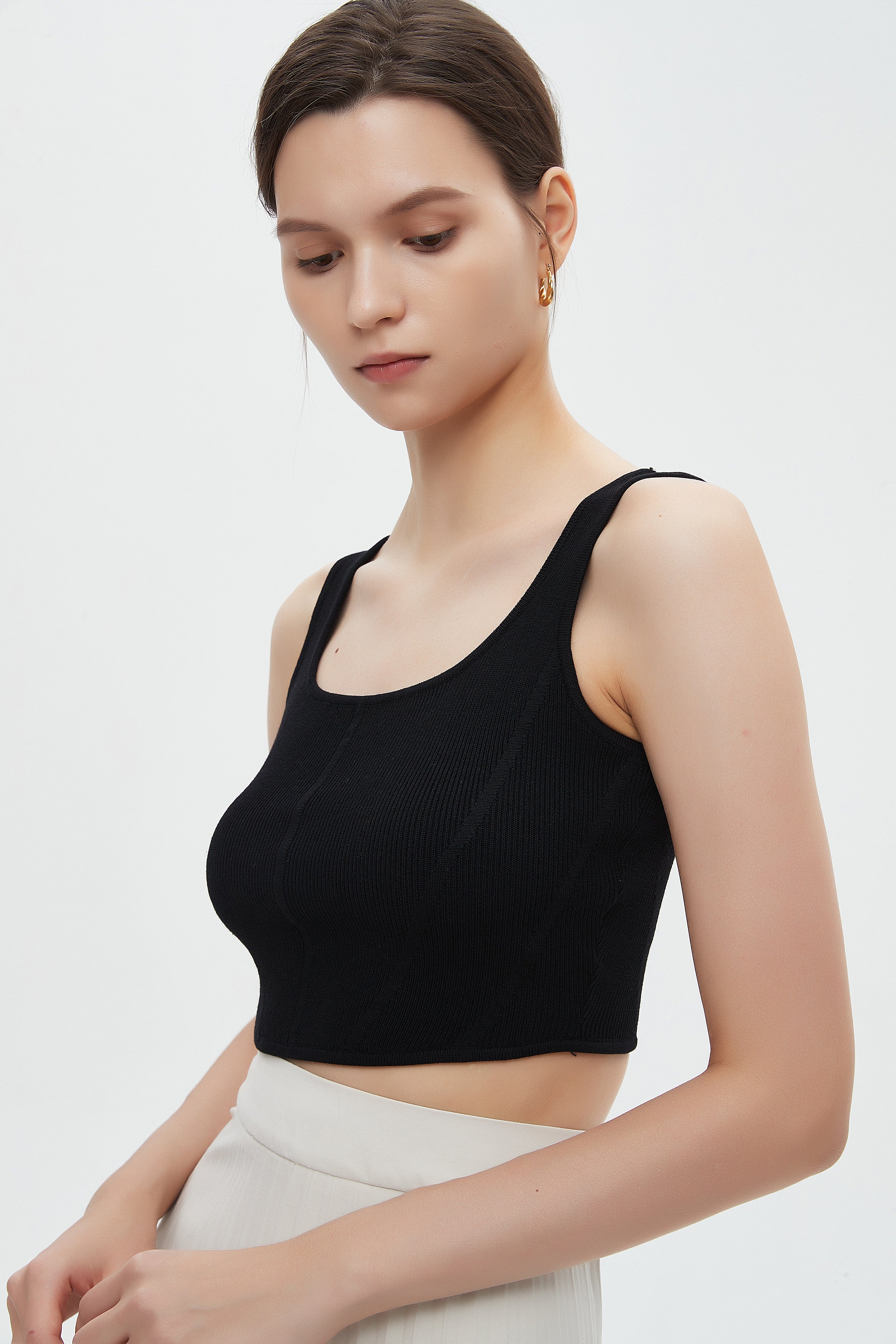 ميكا تانك توب نسائي كات سادة