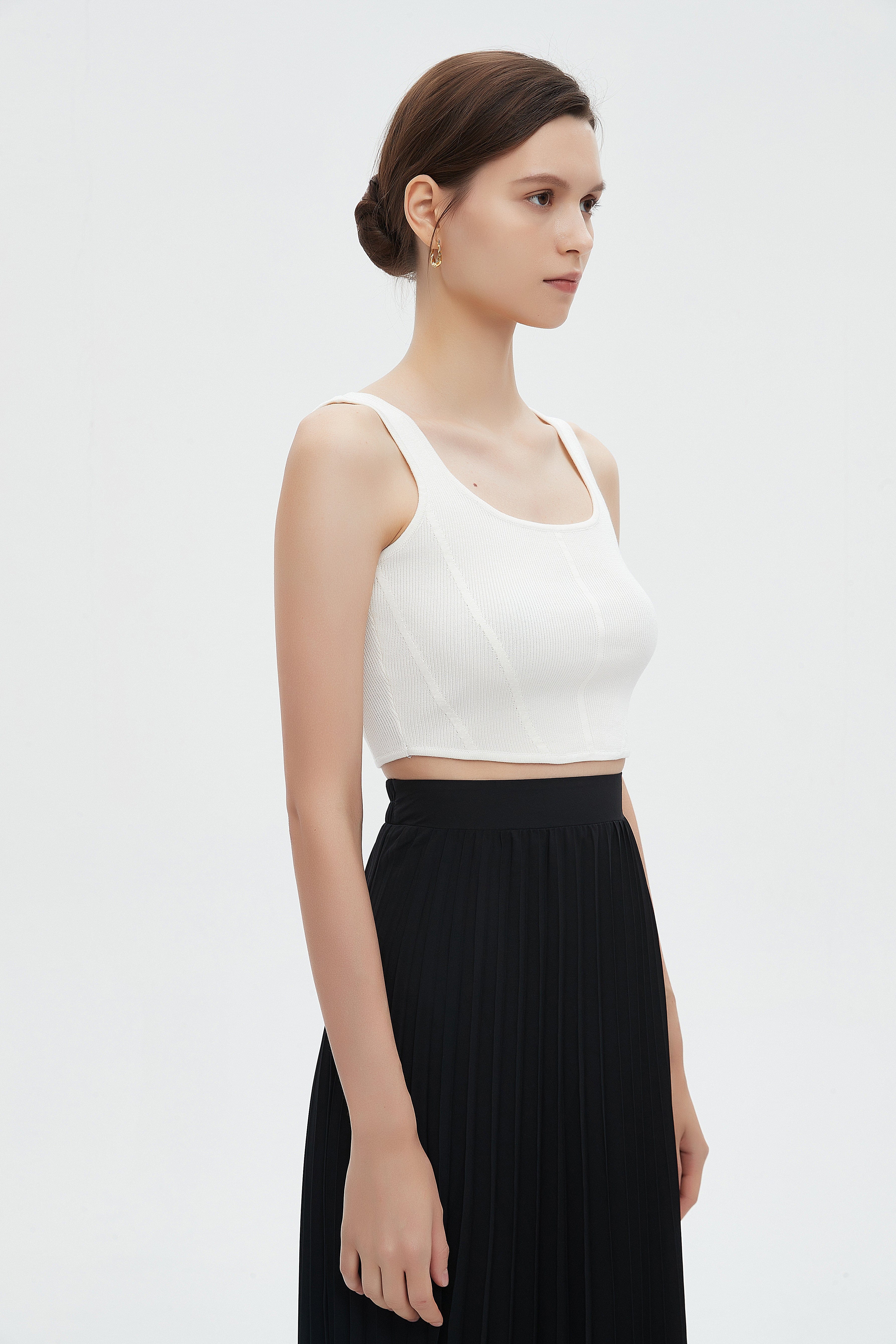 ميكا تانك توب نسائي كات سادة