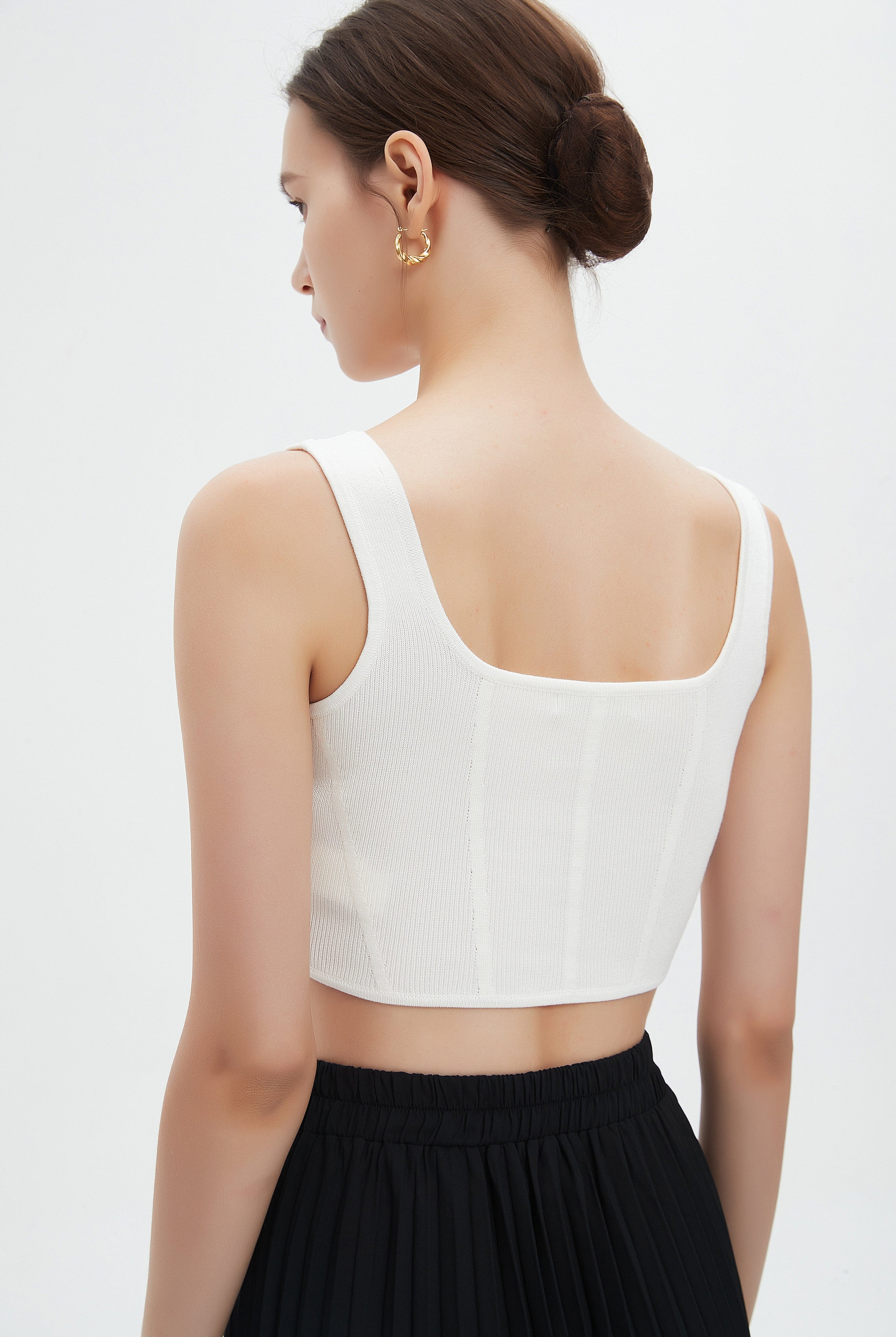 ميكا تانك توب نسائي كات سادة