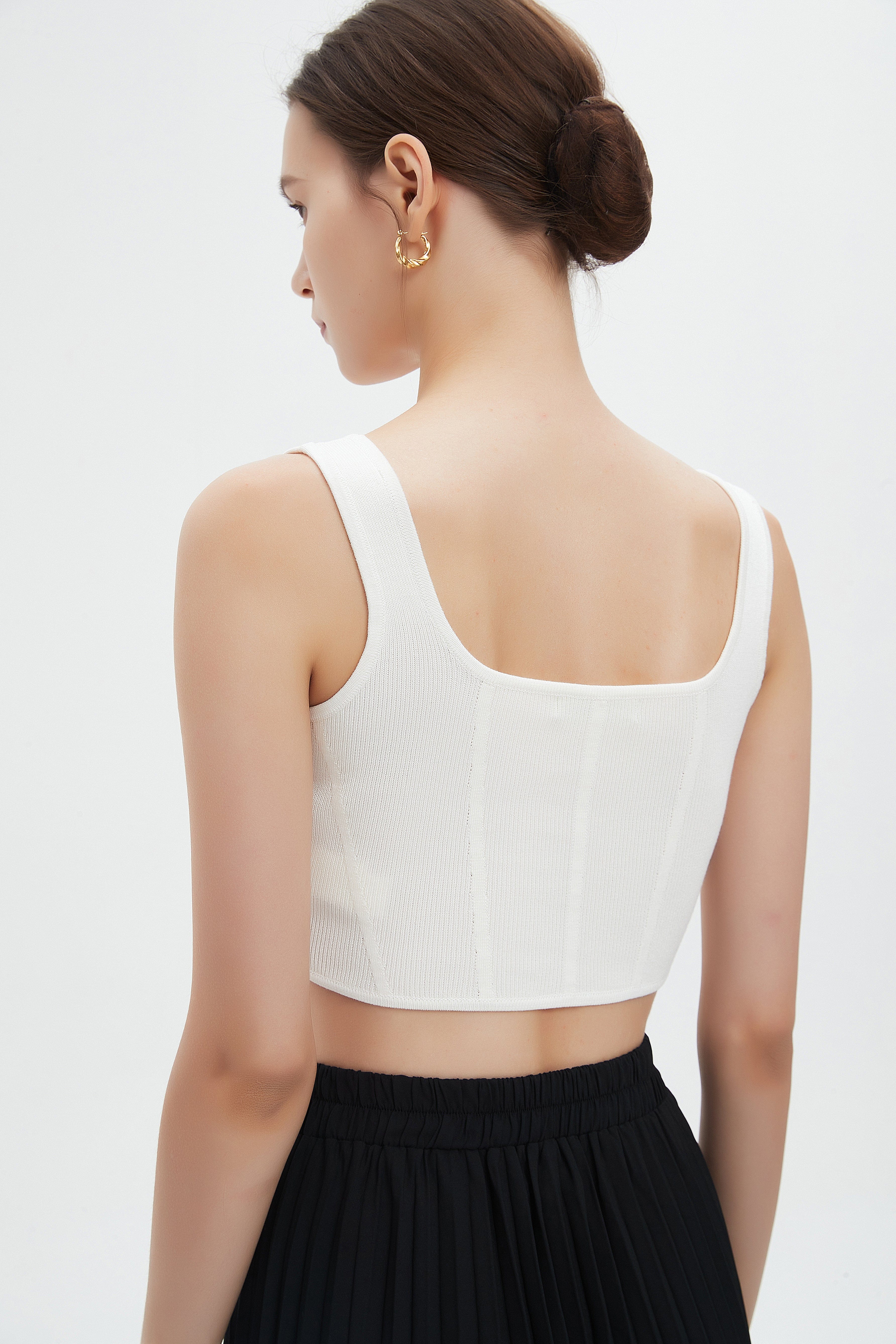 ميكا تانك توب نسائي كات سادة