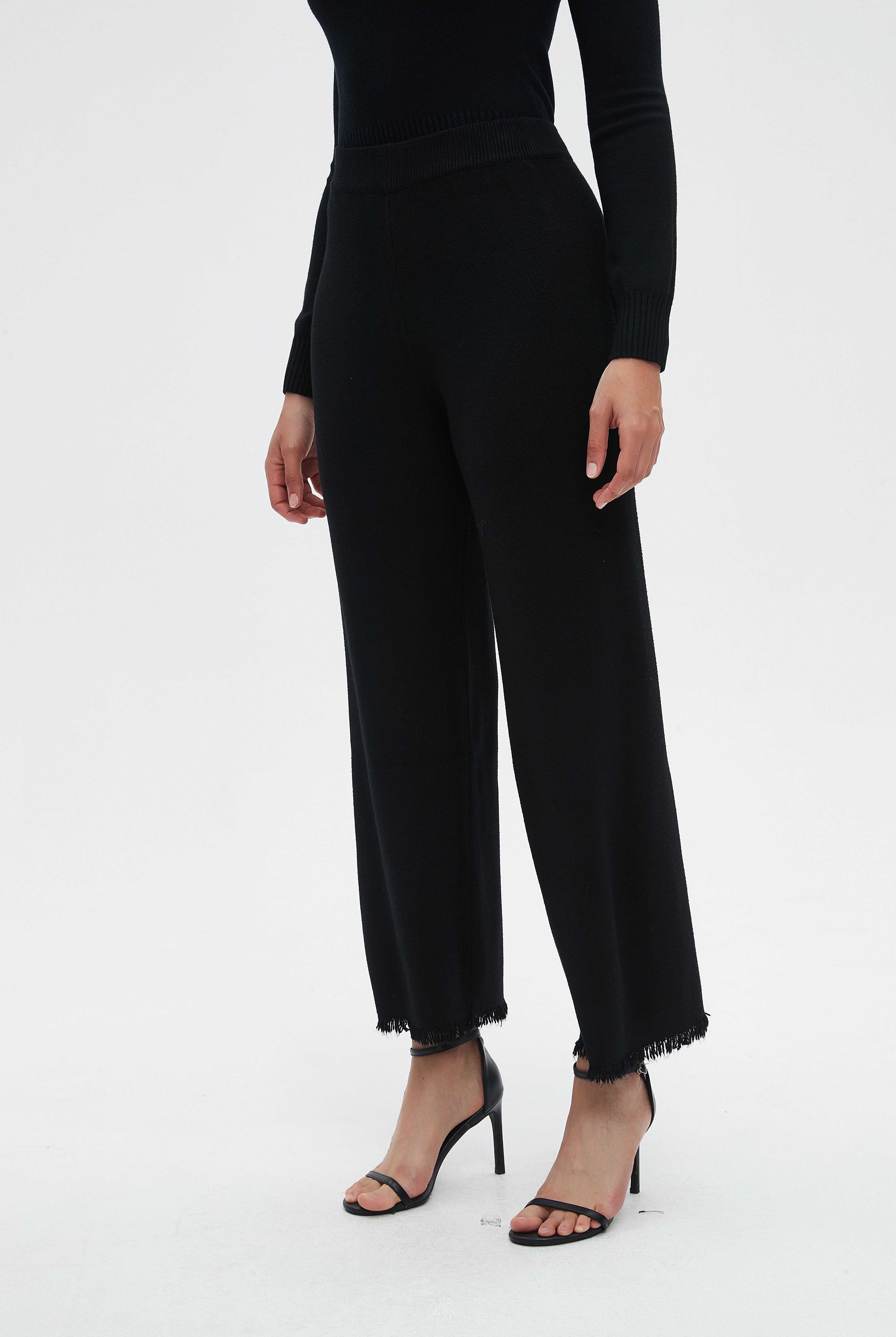 نتشي بنطلون نسائي واسع طويل