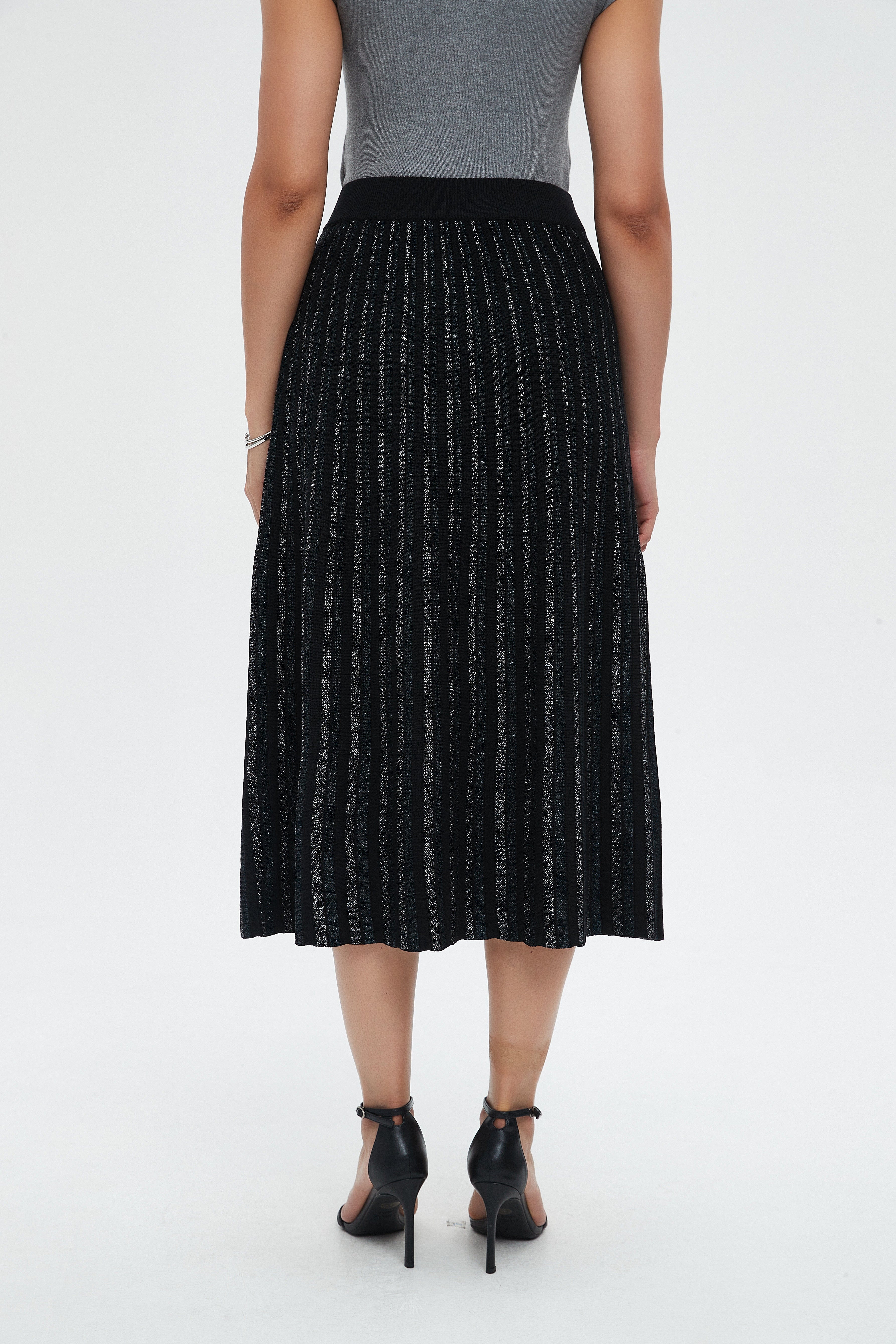 نتشي تنورة نسائية ميدي بكرانيش