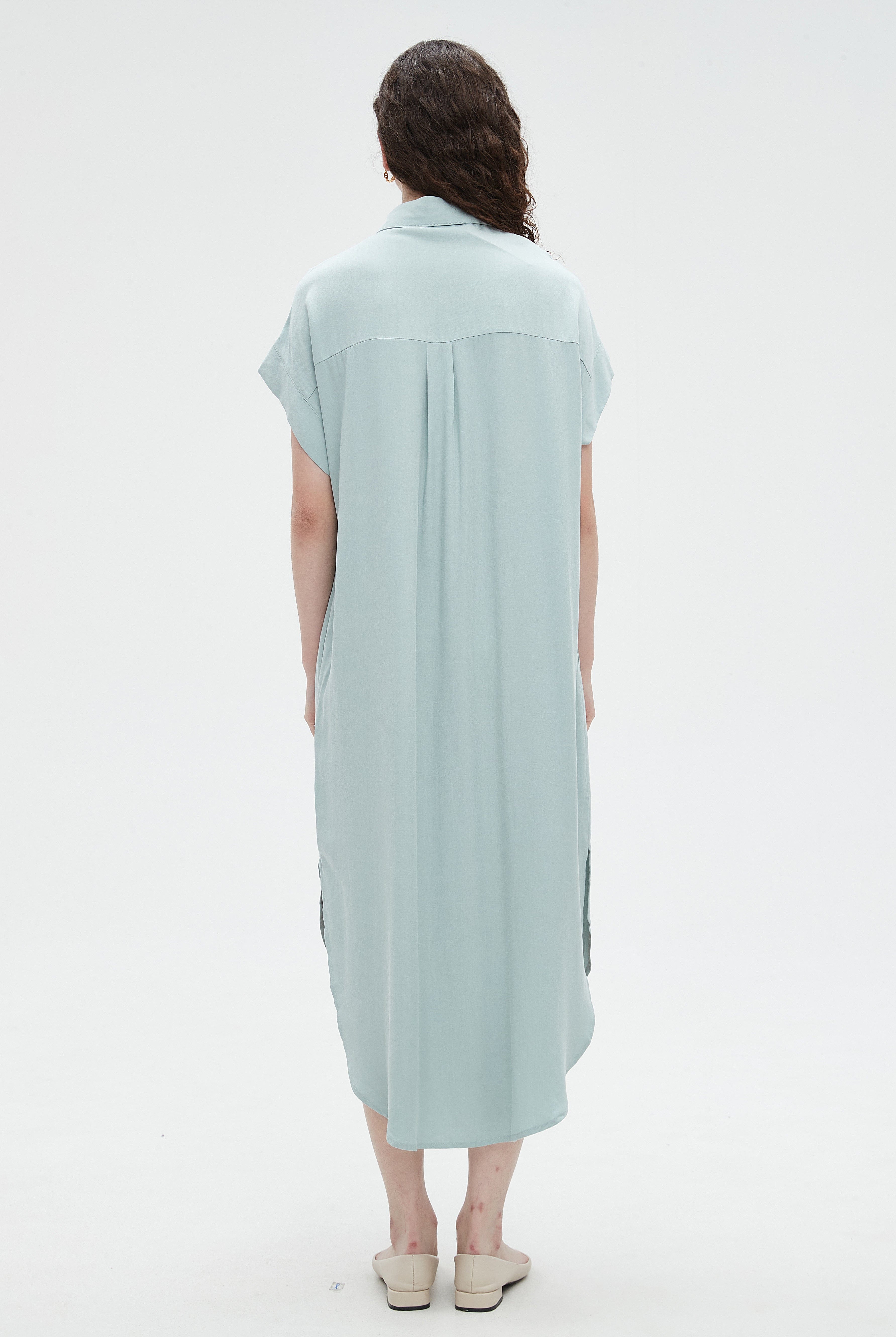 نتشي بلوزة نسائي طويلة جدا نص كم ساده