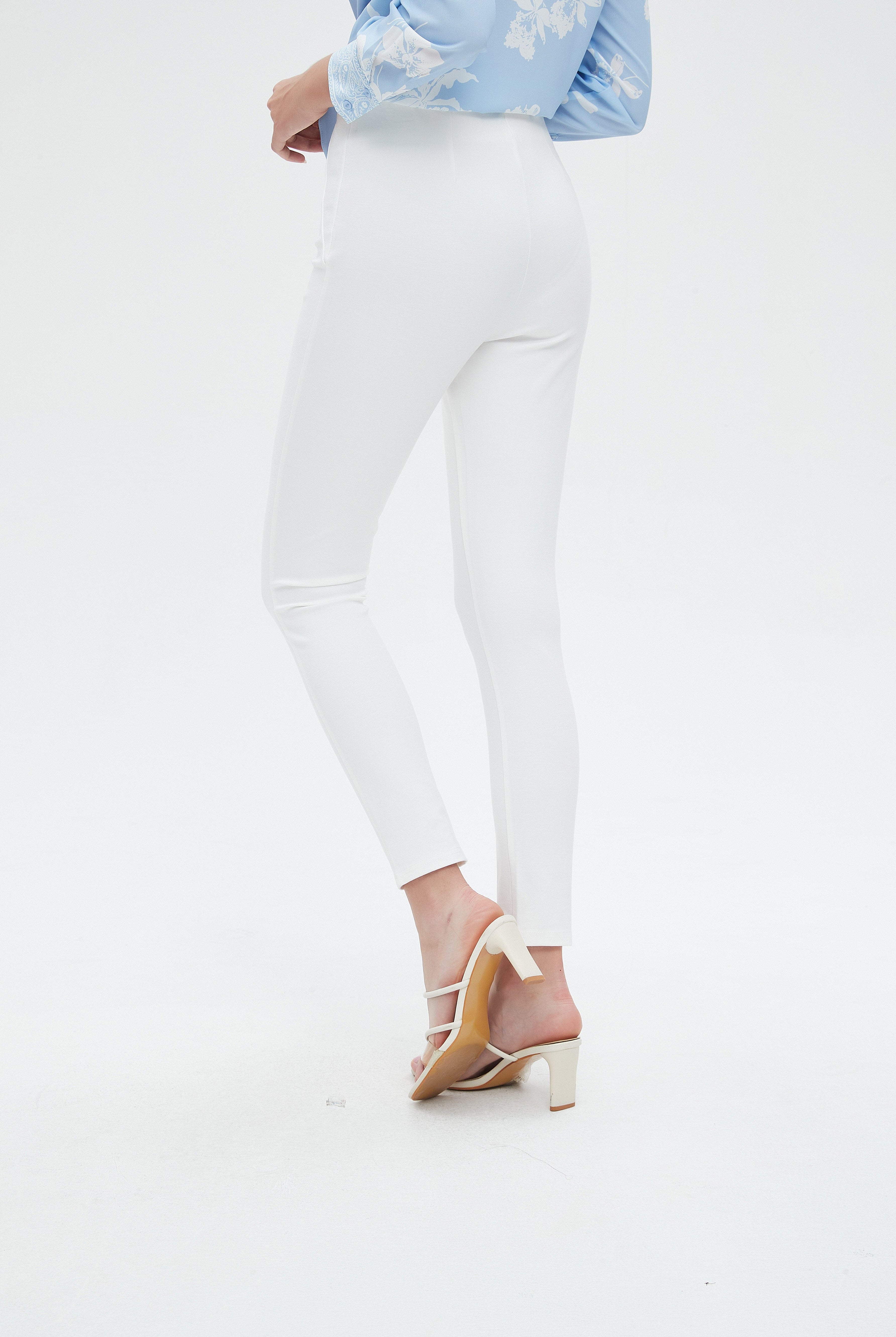 نتشي بنطلون طويل بقصة كاروت