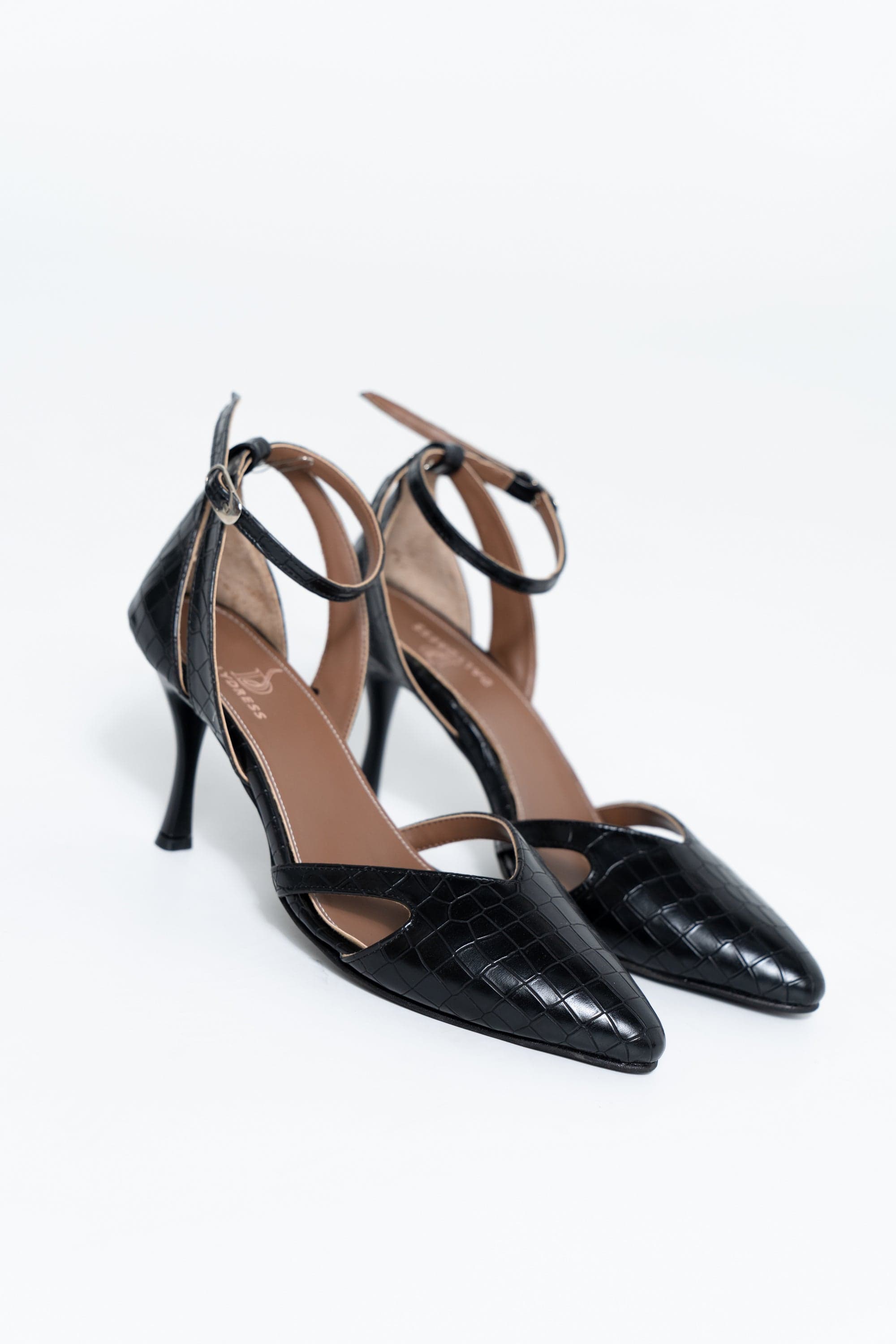 داليدرس حذاء كعب عالي رسمي سادة نسائي أسود