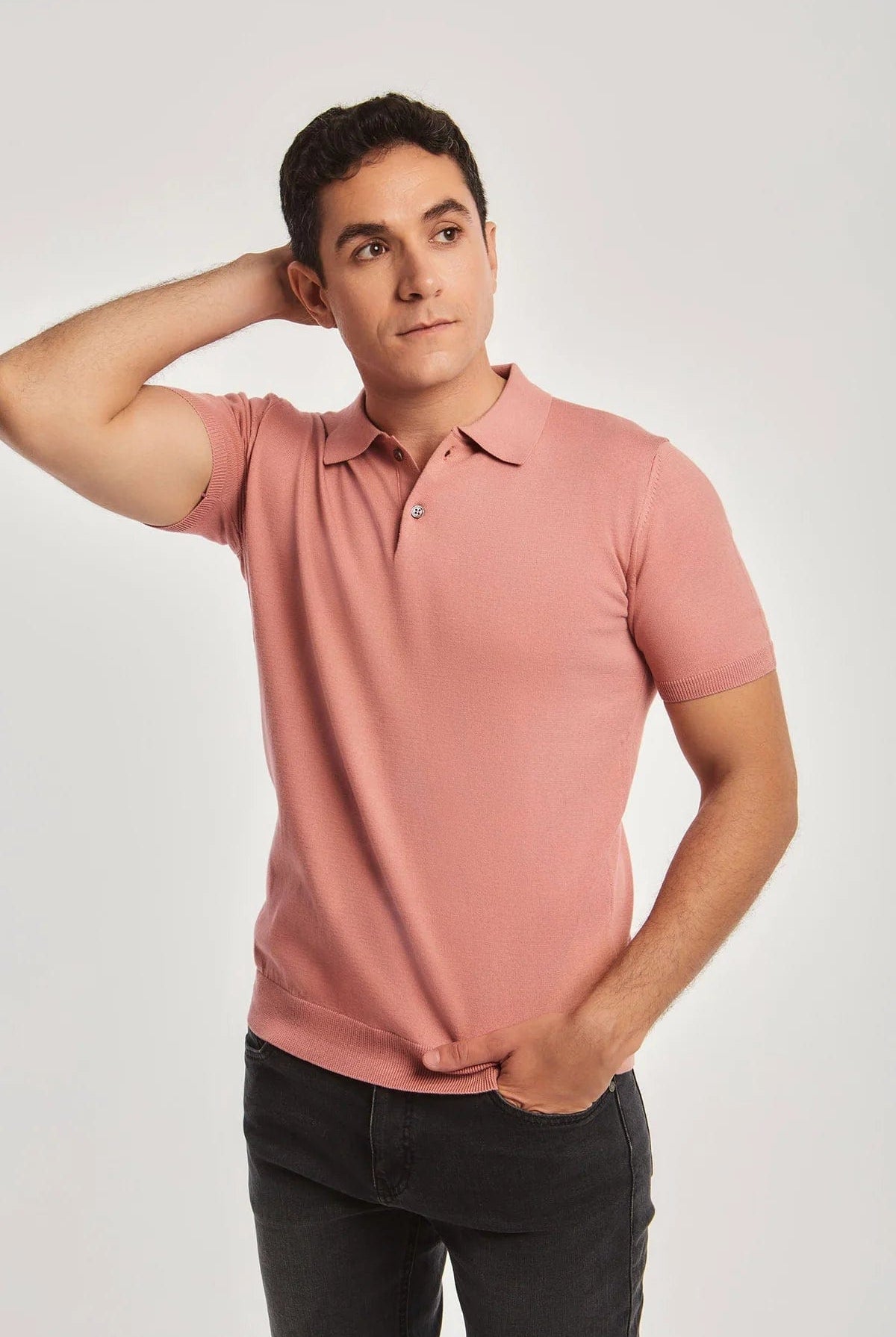 داليدرس تيشيرت بولو رجالي سادة