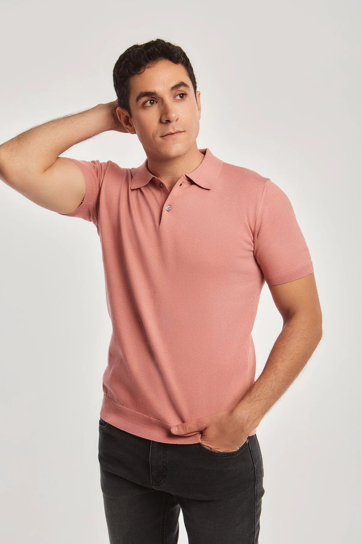 داليدرس تيشيرت بولو رجالي سادة