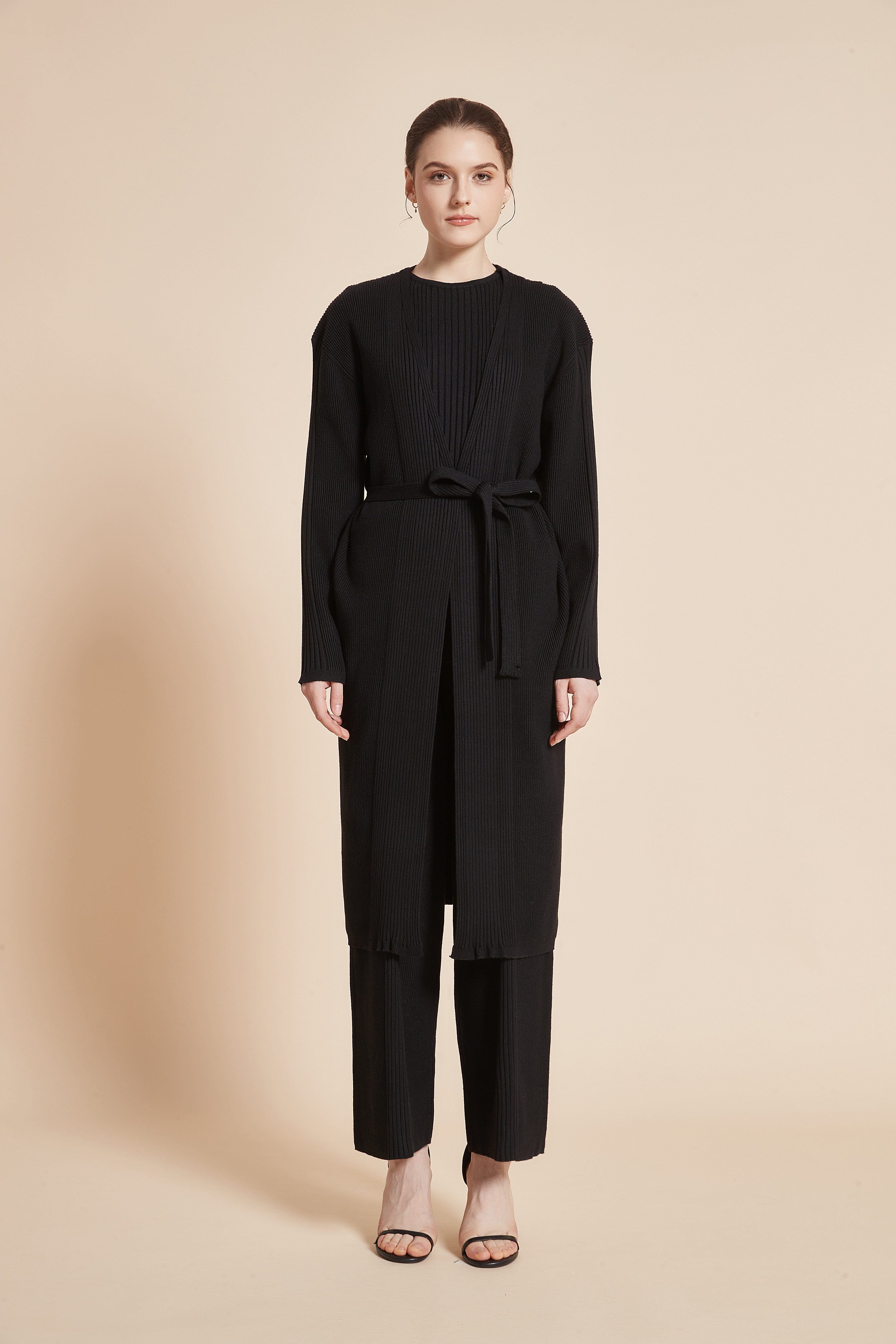 يولا بنطلون طويل نسائي مضلع واسع