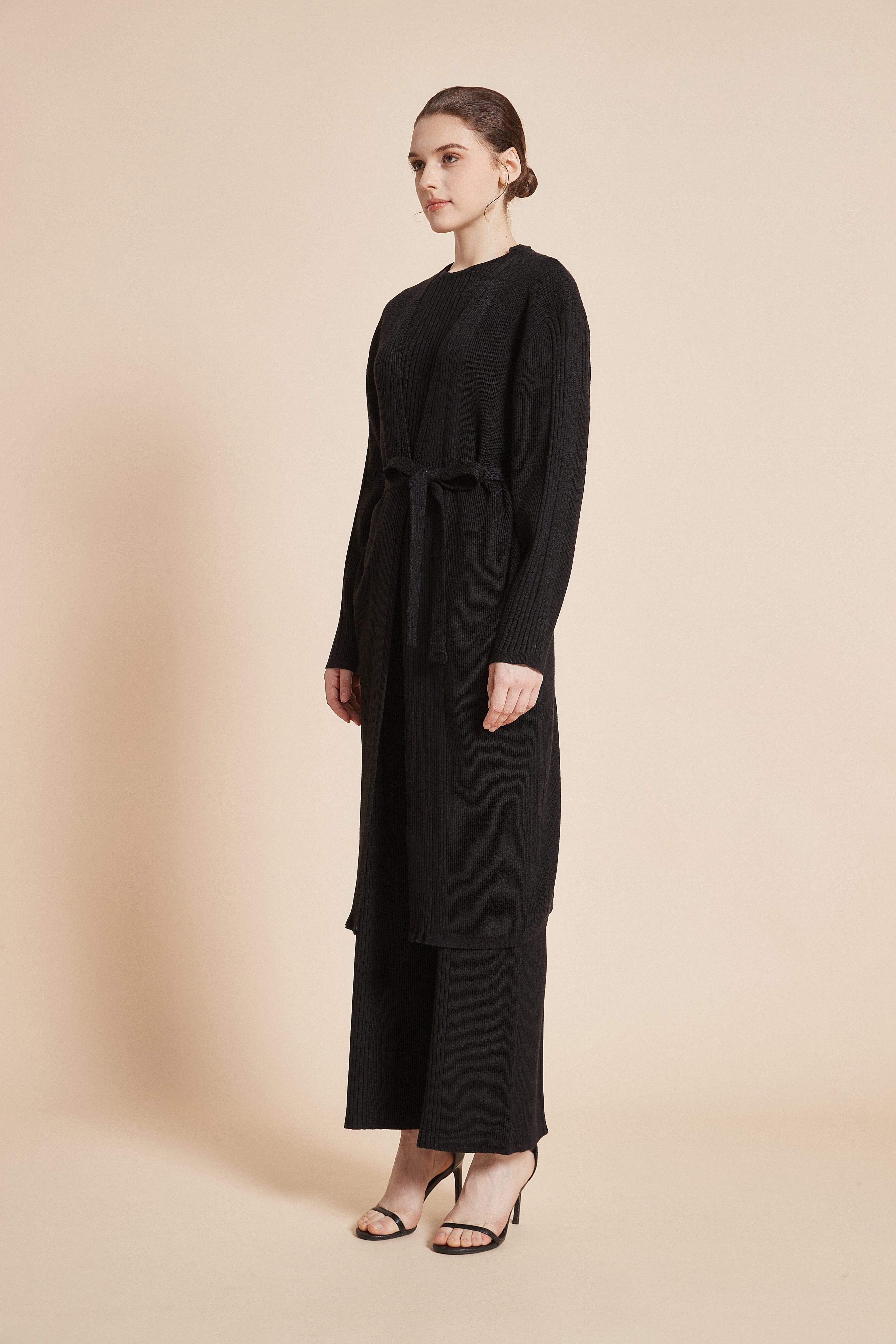 يولا بنطلون طويل نسائي مضلع واسع