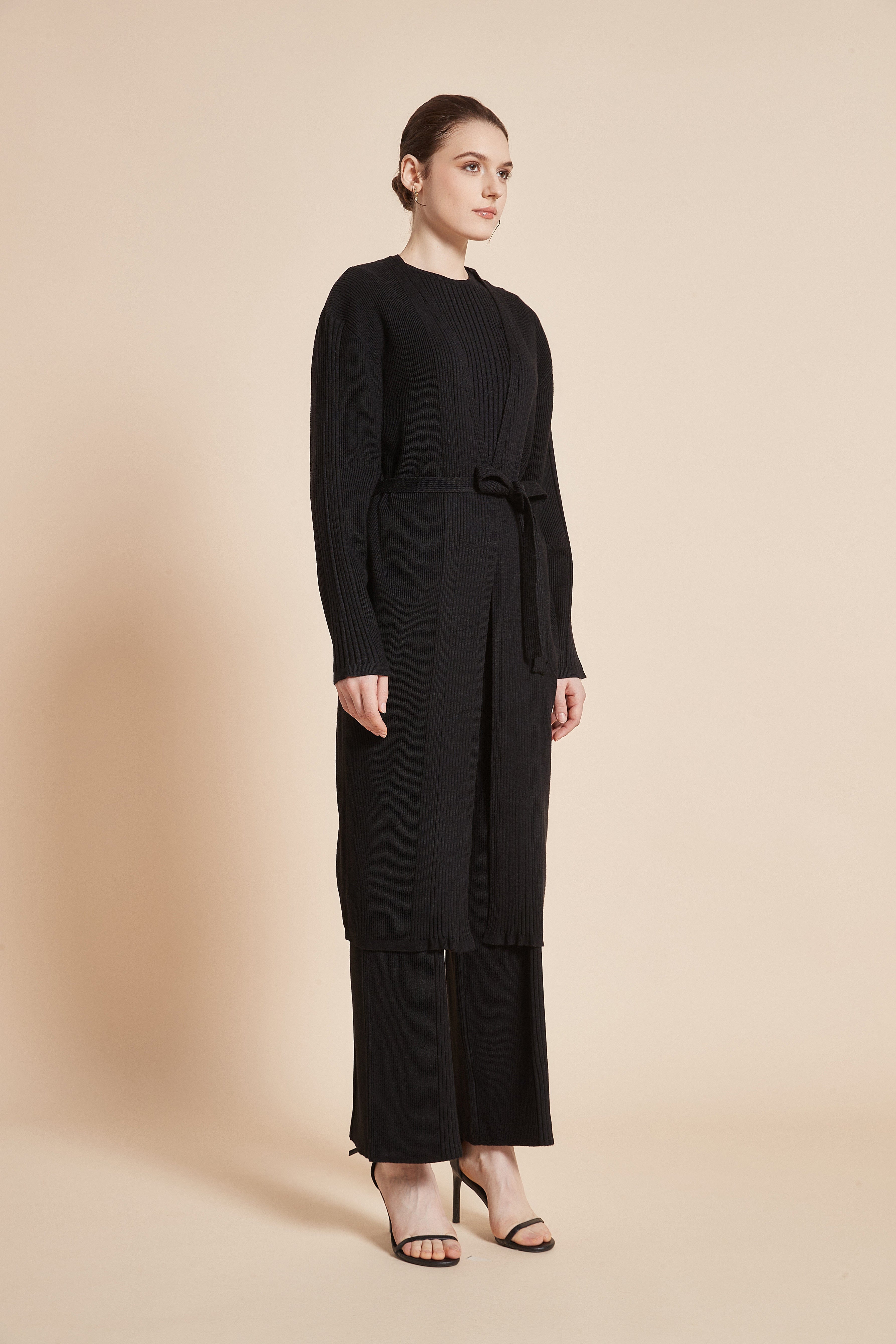 يولا بنطلون طويل نسائي مضلع واسع