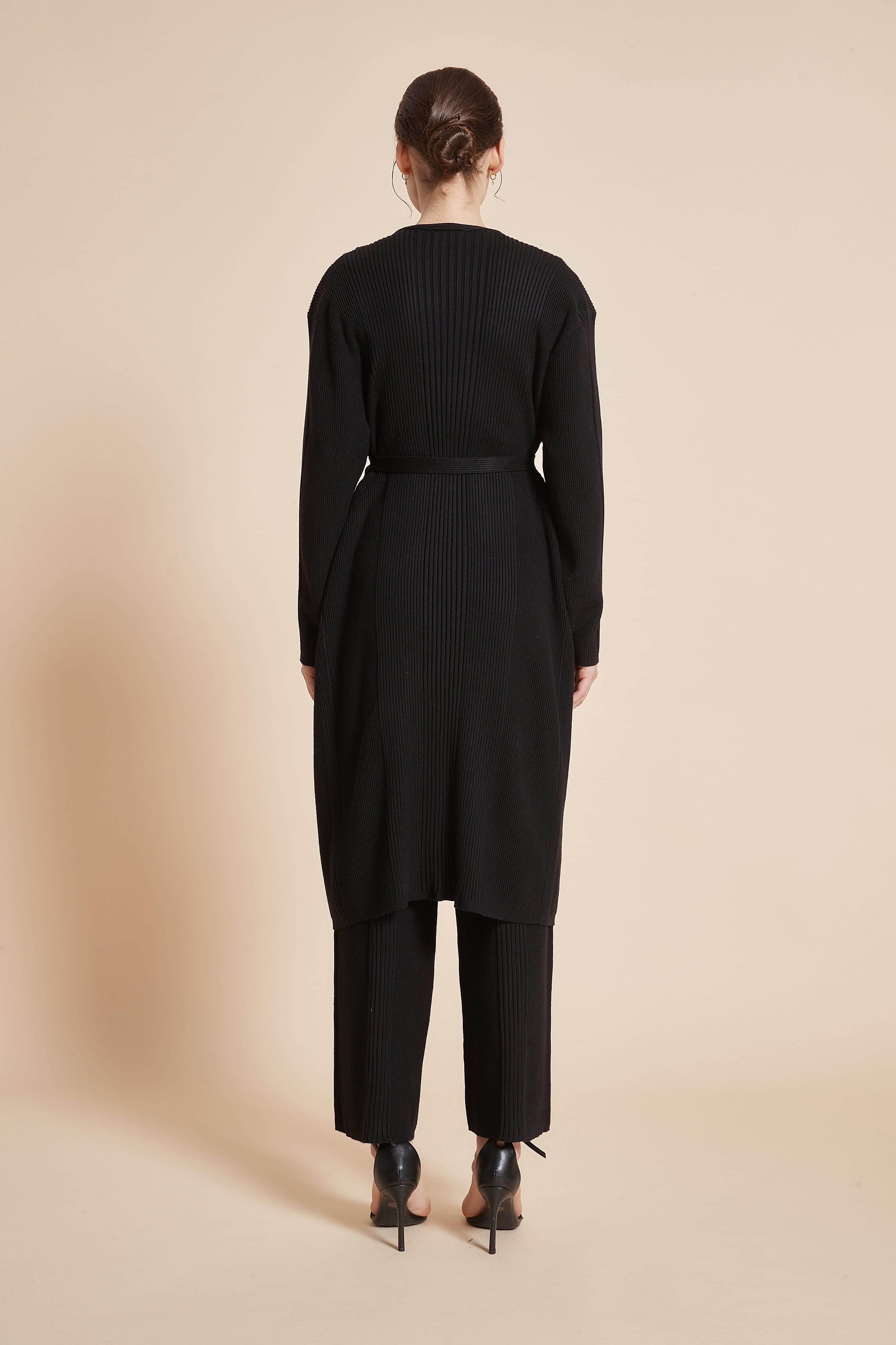 يولا بنطلون طويل نسائي مضلع واسع