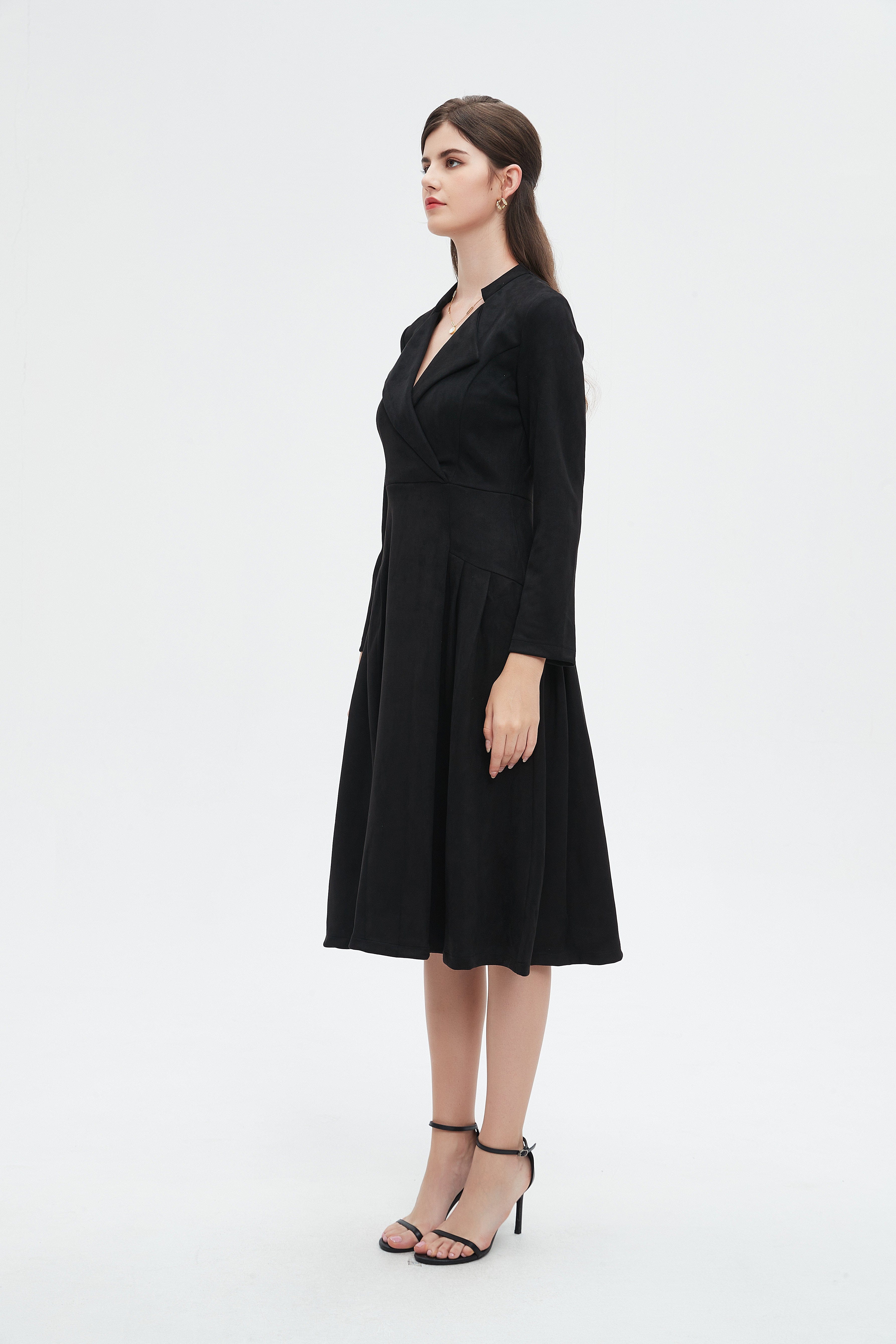 نتشي فستان سهره نسائي ميدي