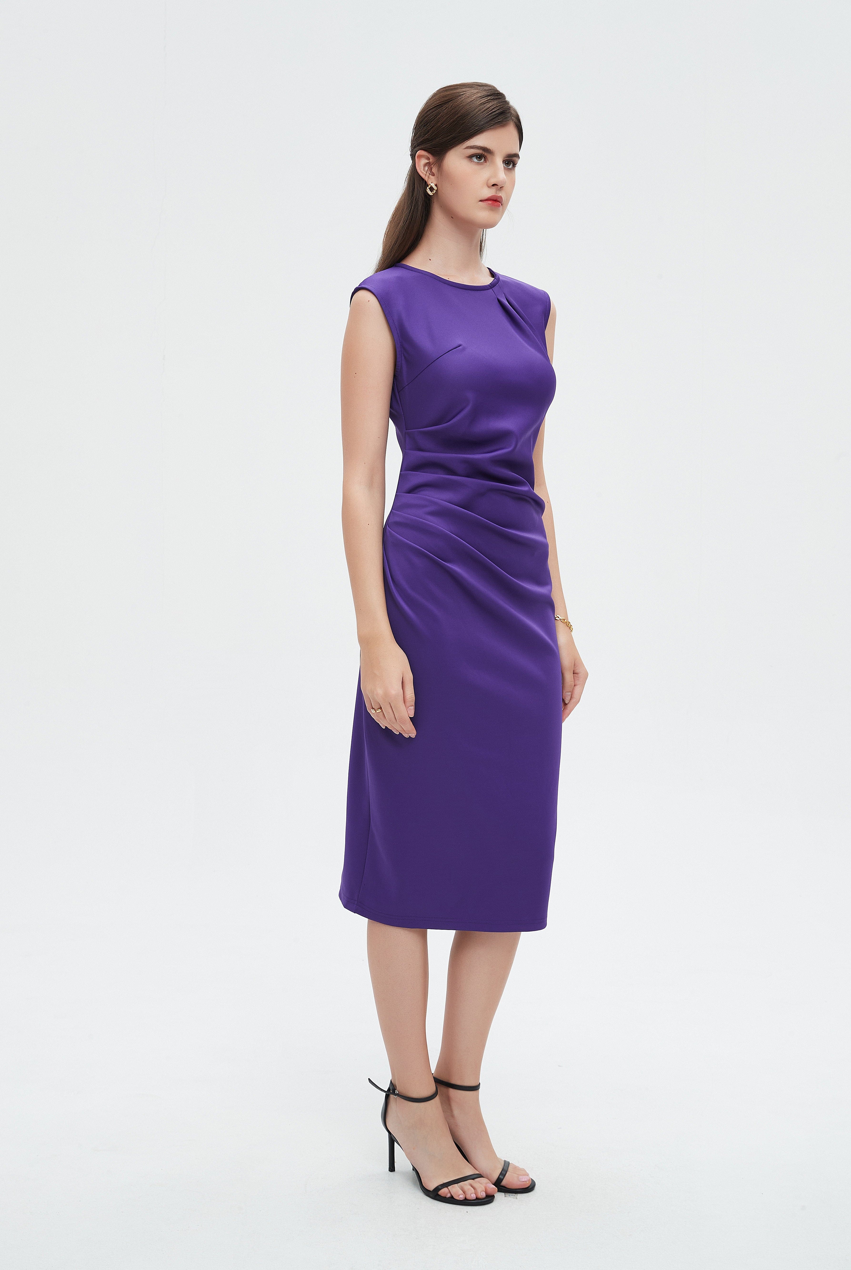 نتشي فستان مخملي نسائي للمناسبات كات ساده