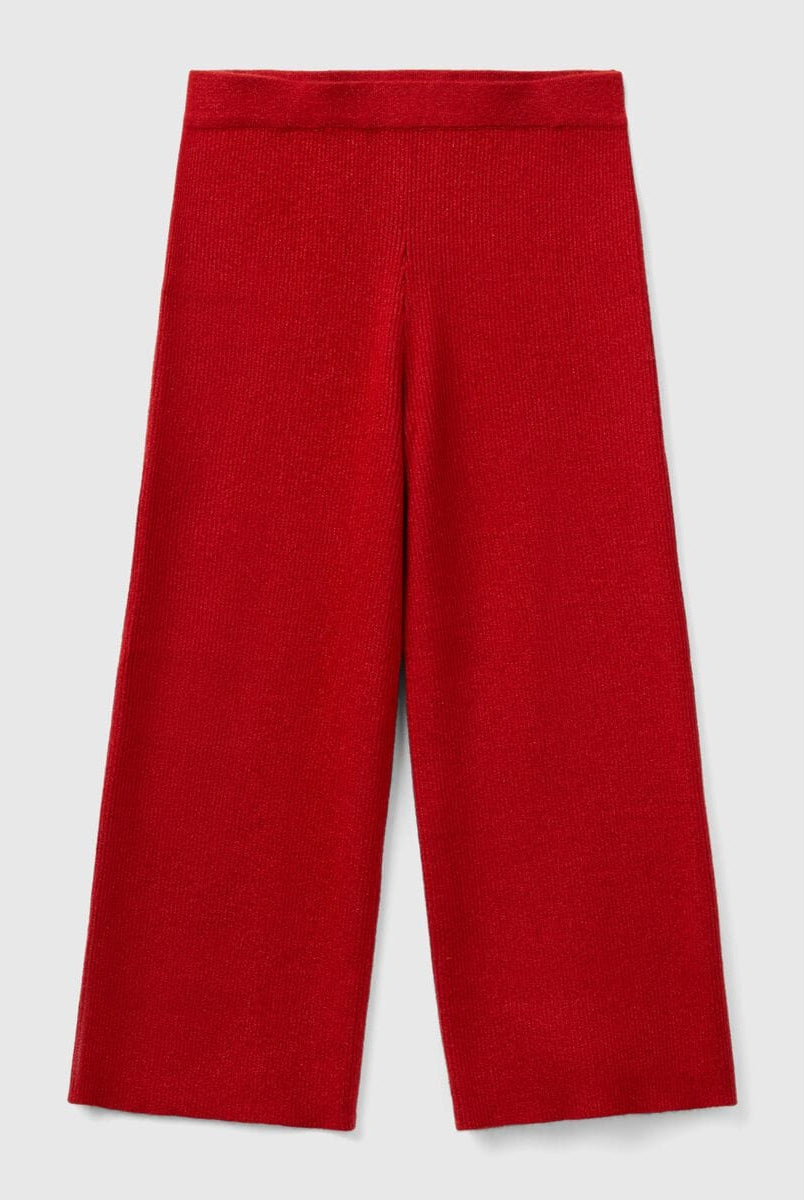 يونايتد كولورز اوف بينيتون بنطلون بناتي واسع القدمين ناعم