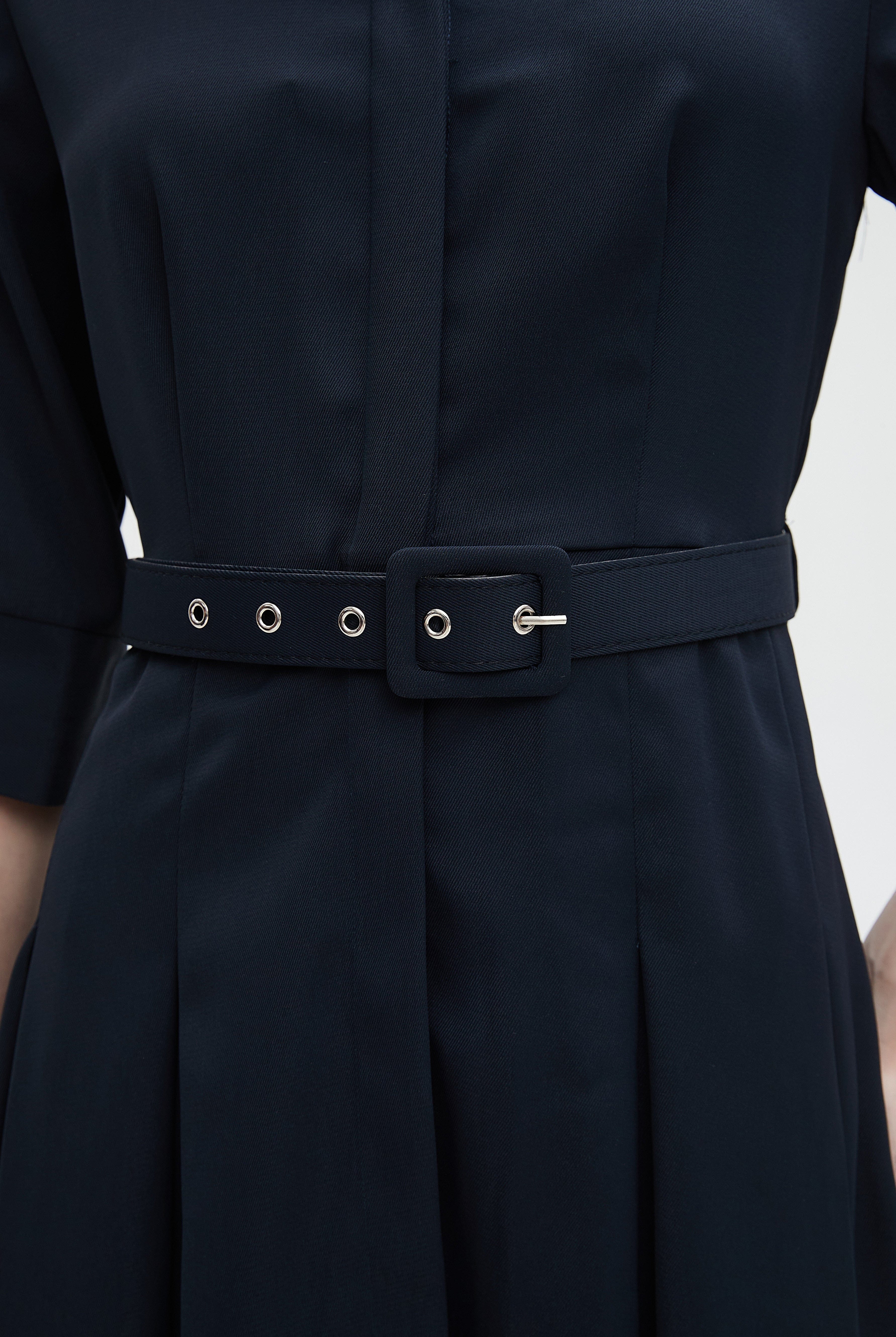 ميكا بلوزة نسائية بياقة 3/4 كم