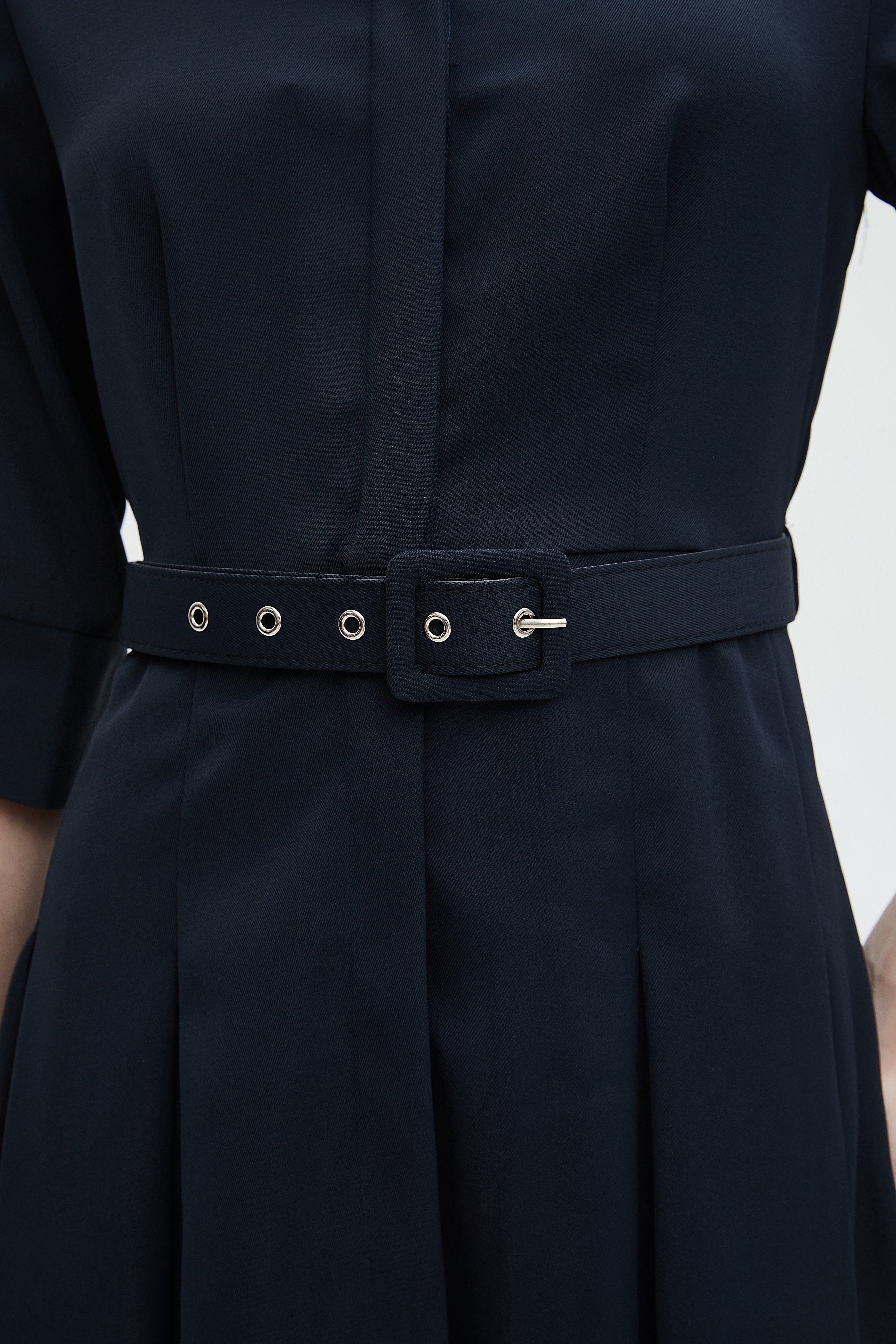 ميكا بلوزة نسائية بياقة 3/4 كم