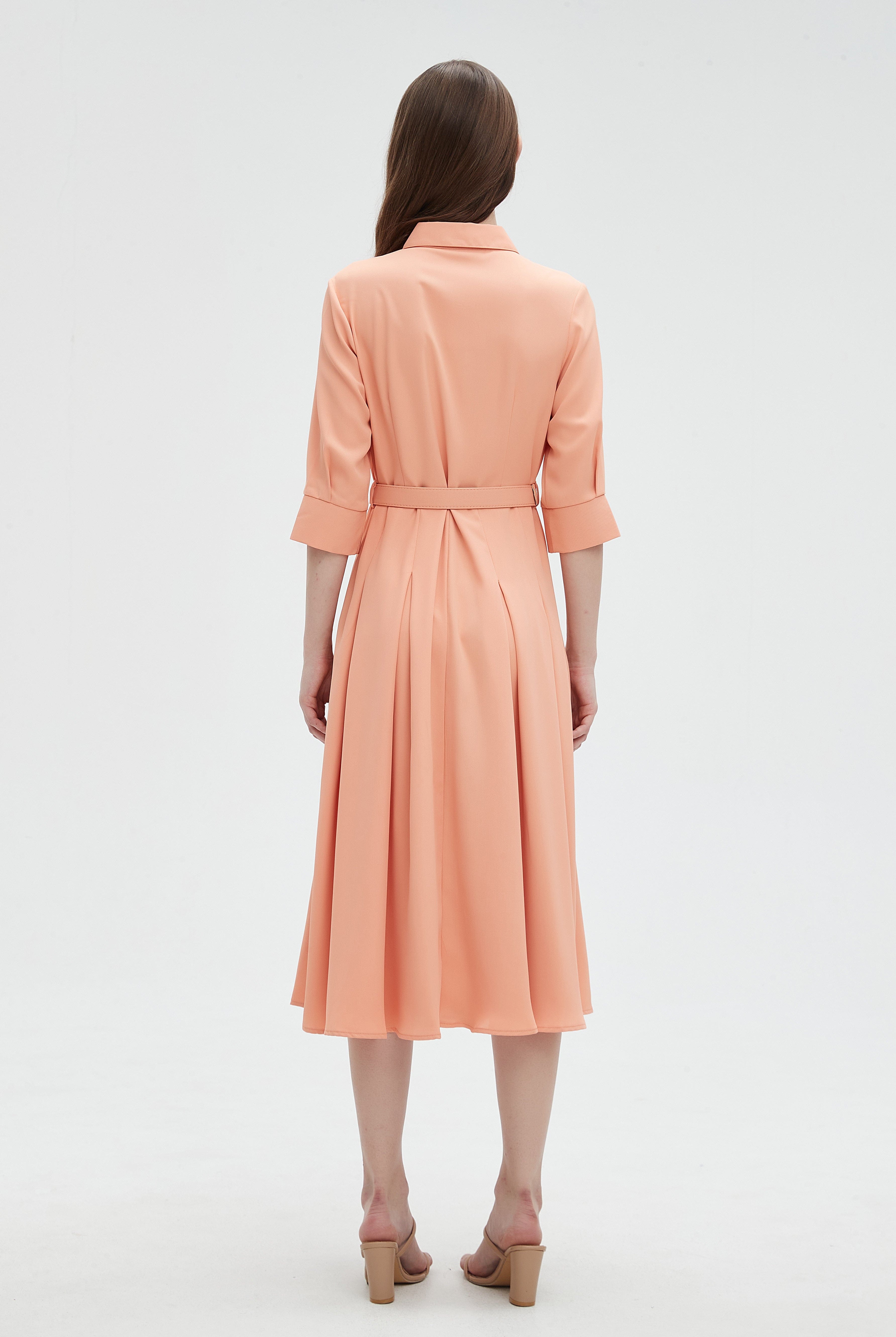 ميكا بلوزة نسائية بياقة 3/4 كم