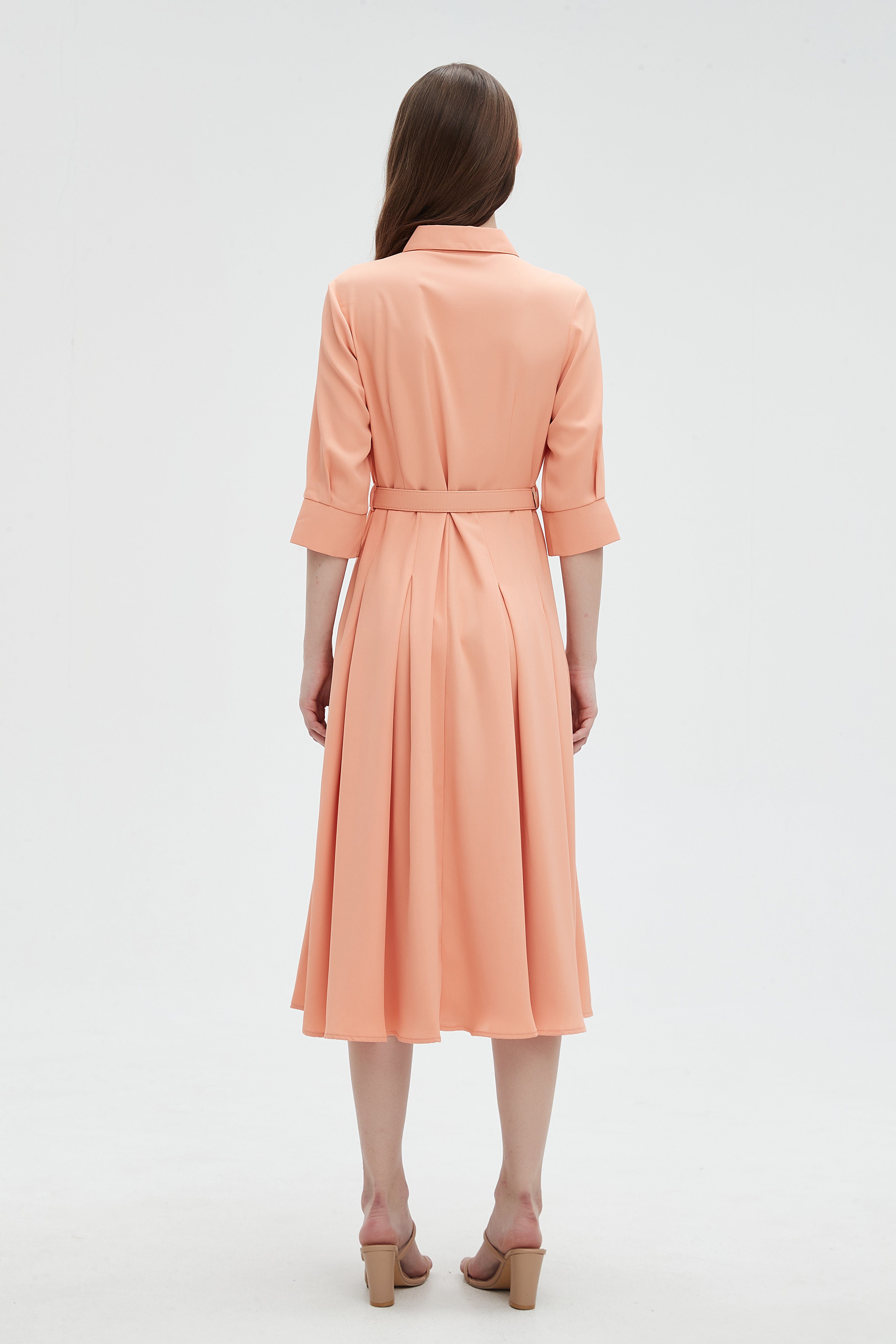 ميكا بلوزة نسائية بياقة 3/4 كم