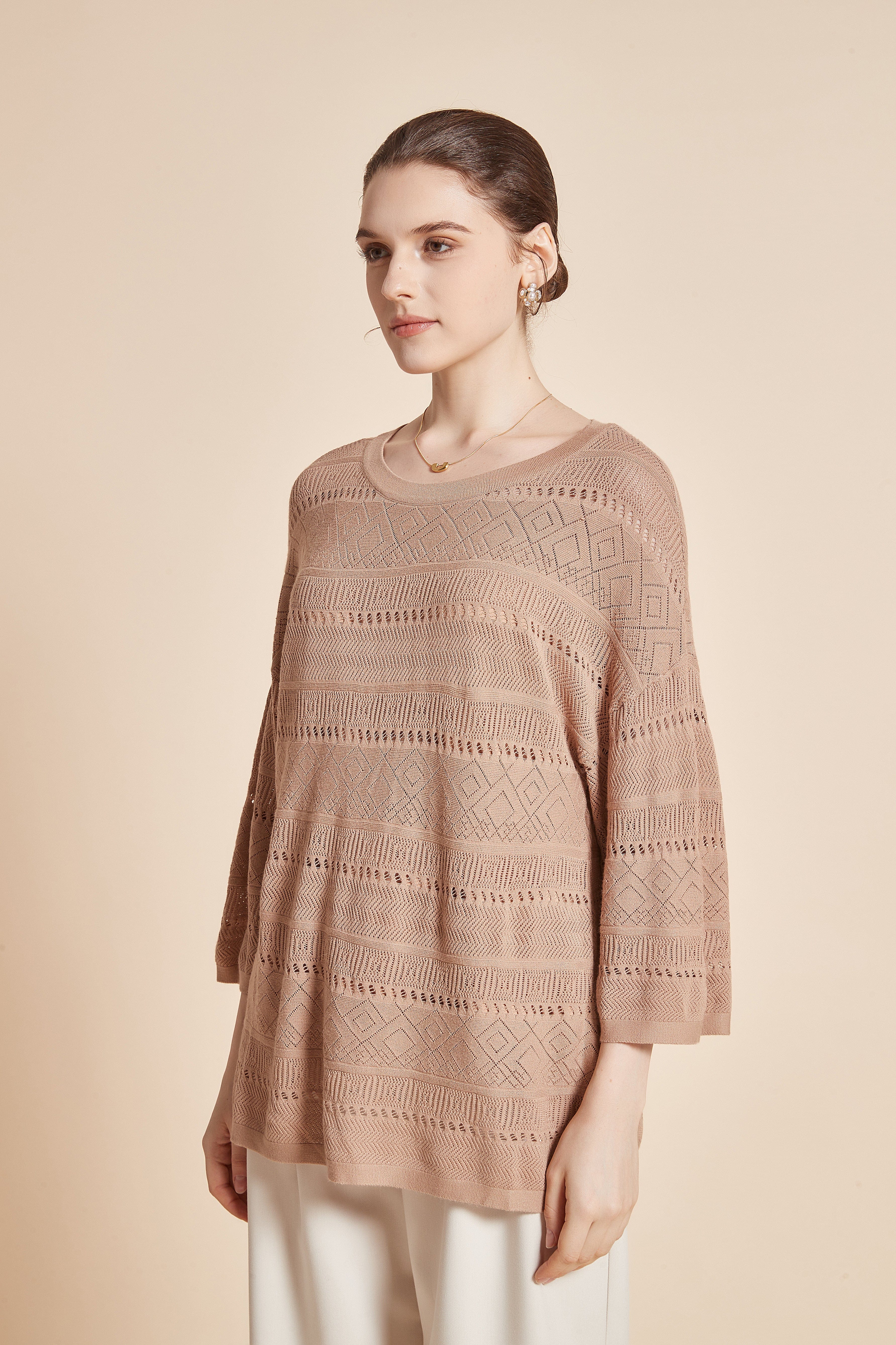 ูููุง ุจููุฒุฉ ูุณุงุฆูุฉ ุทูููุฉ 3/4 ูู
ู
ุฎุฑู
ุฉ