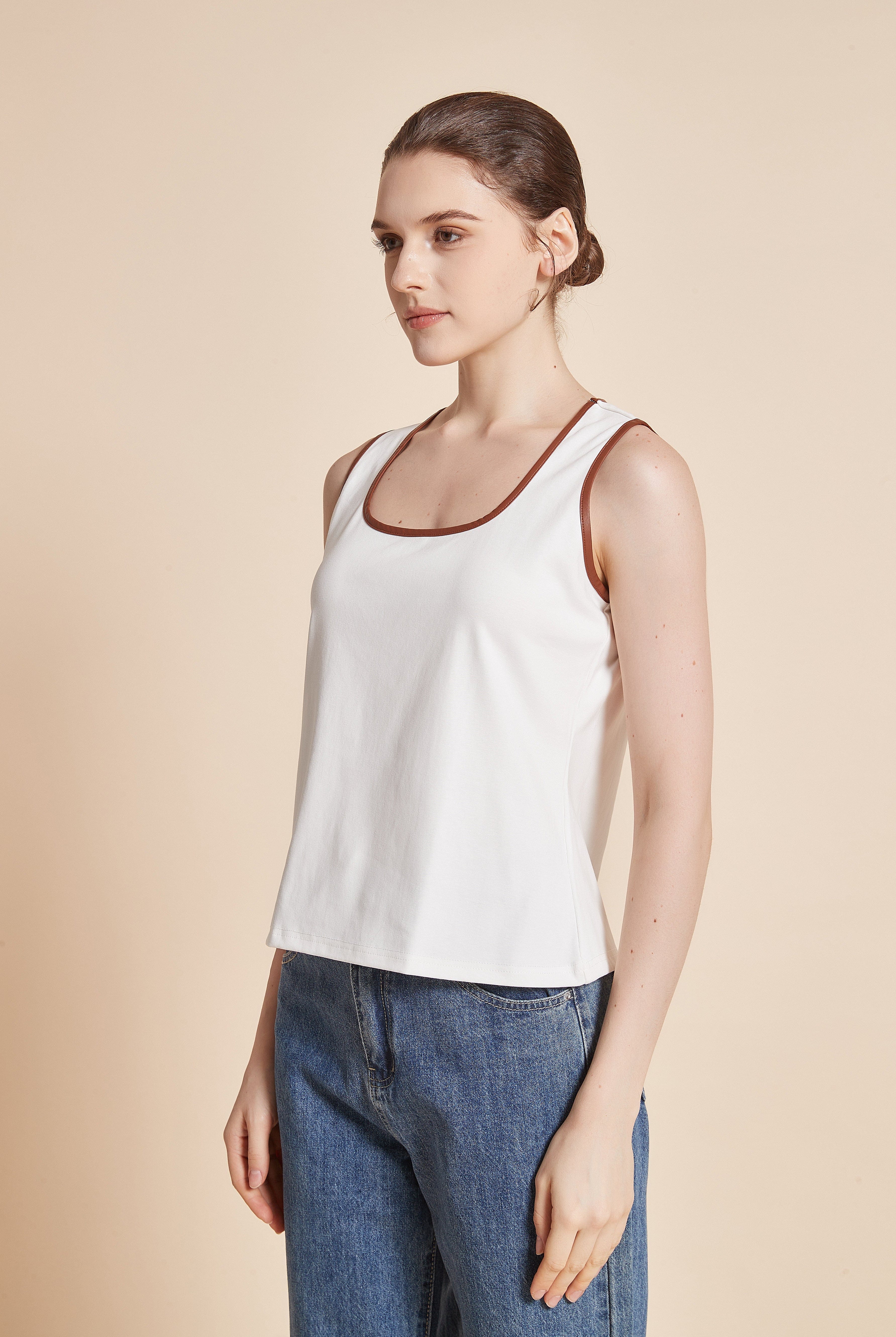 يولا بلوزة نسائية كات بفتحة صدر مربعة