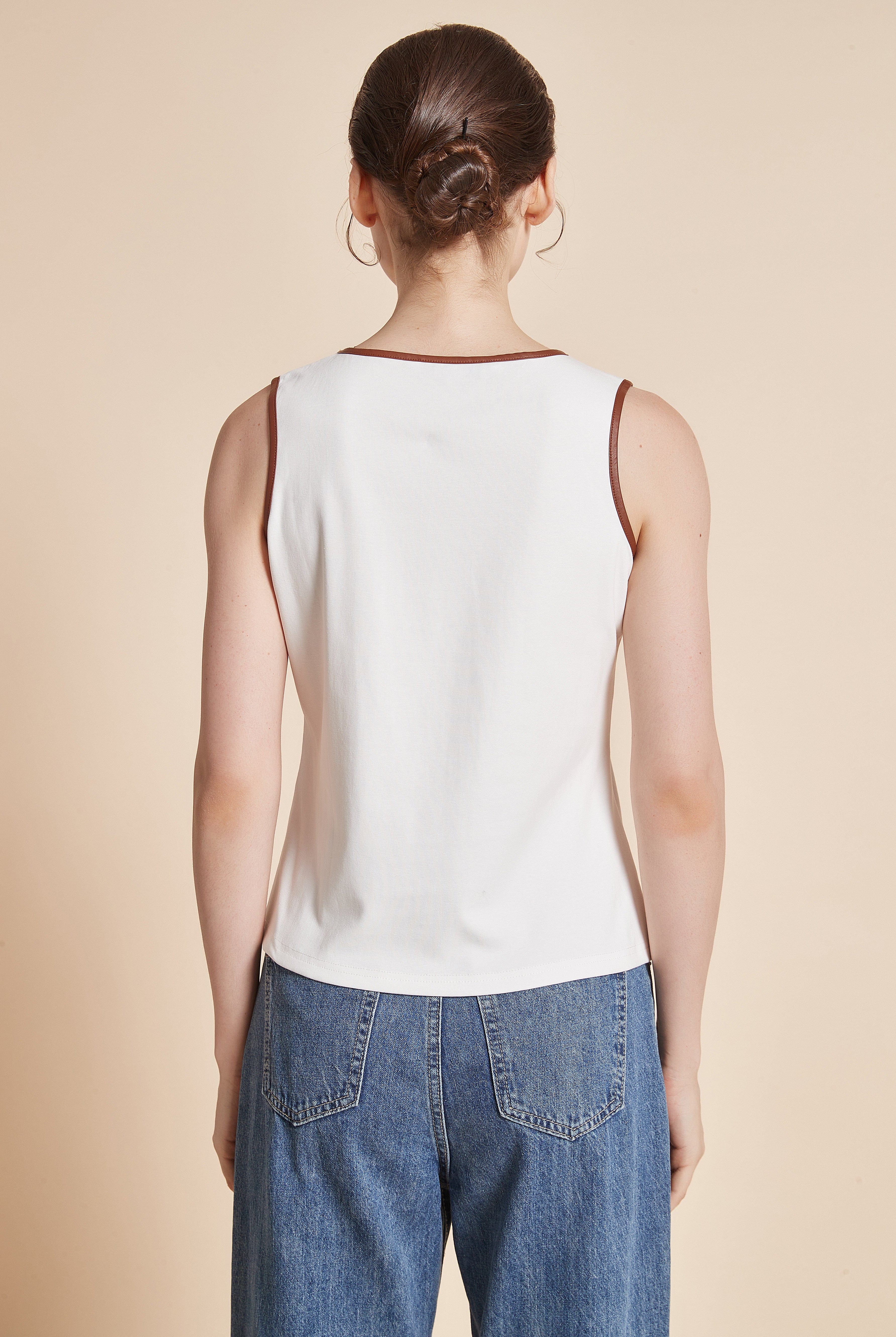 يولا بلوزة نسائية كات بفتحة صدر مربعة