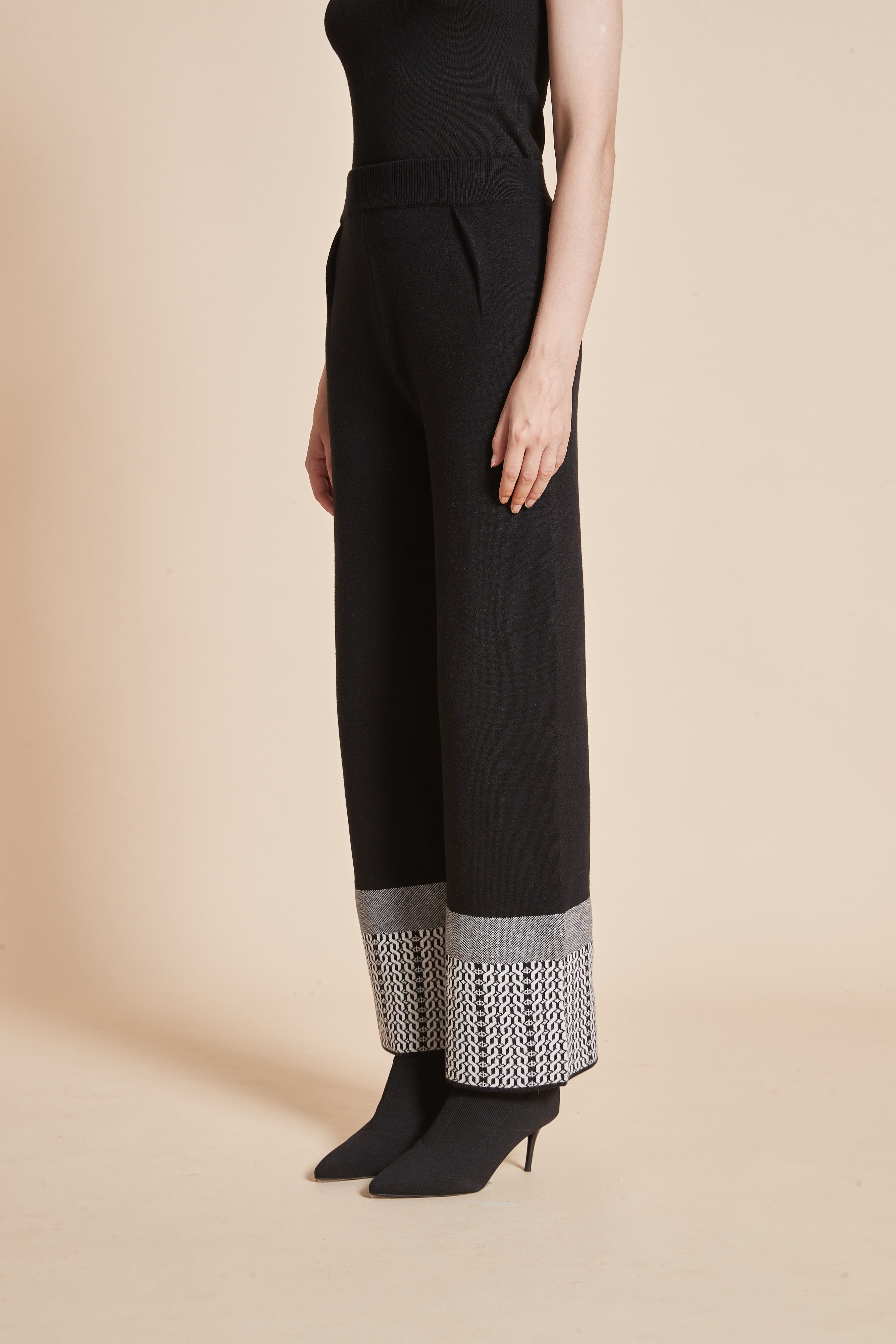 يولا بنطلون نسائي طويل برجل واسعة مريح