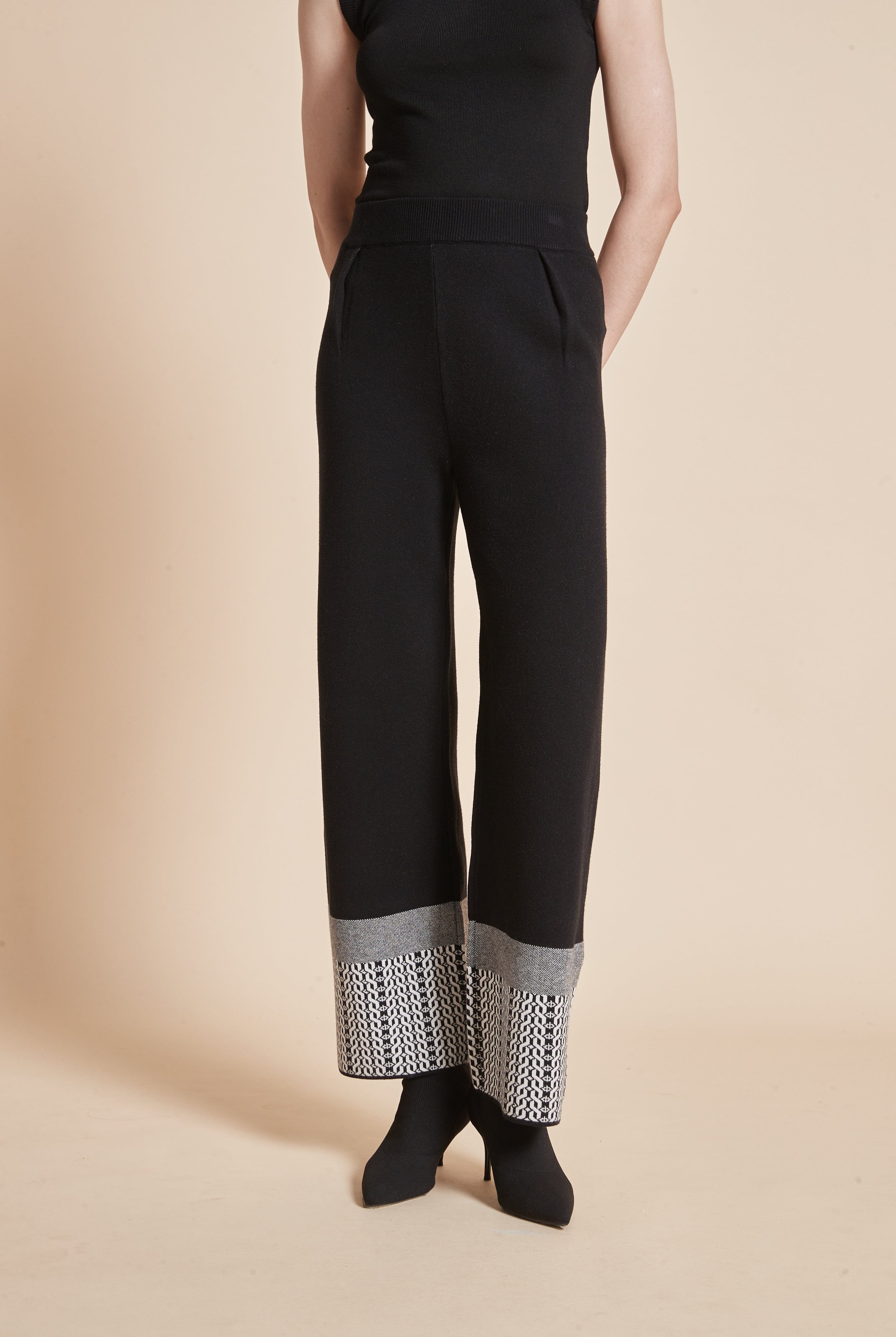 يولا بنطلون نسائي طويل برجل واسعة مريح