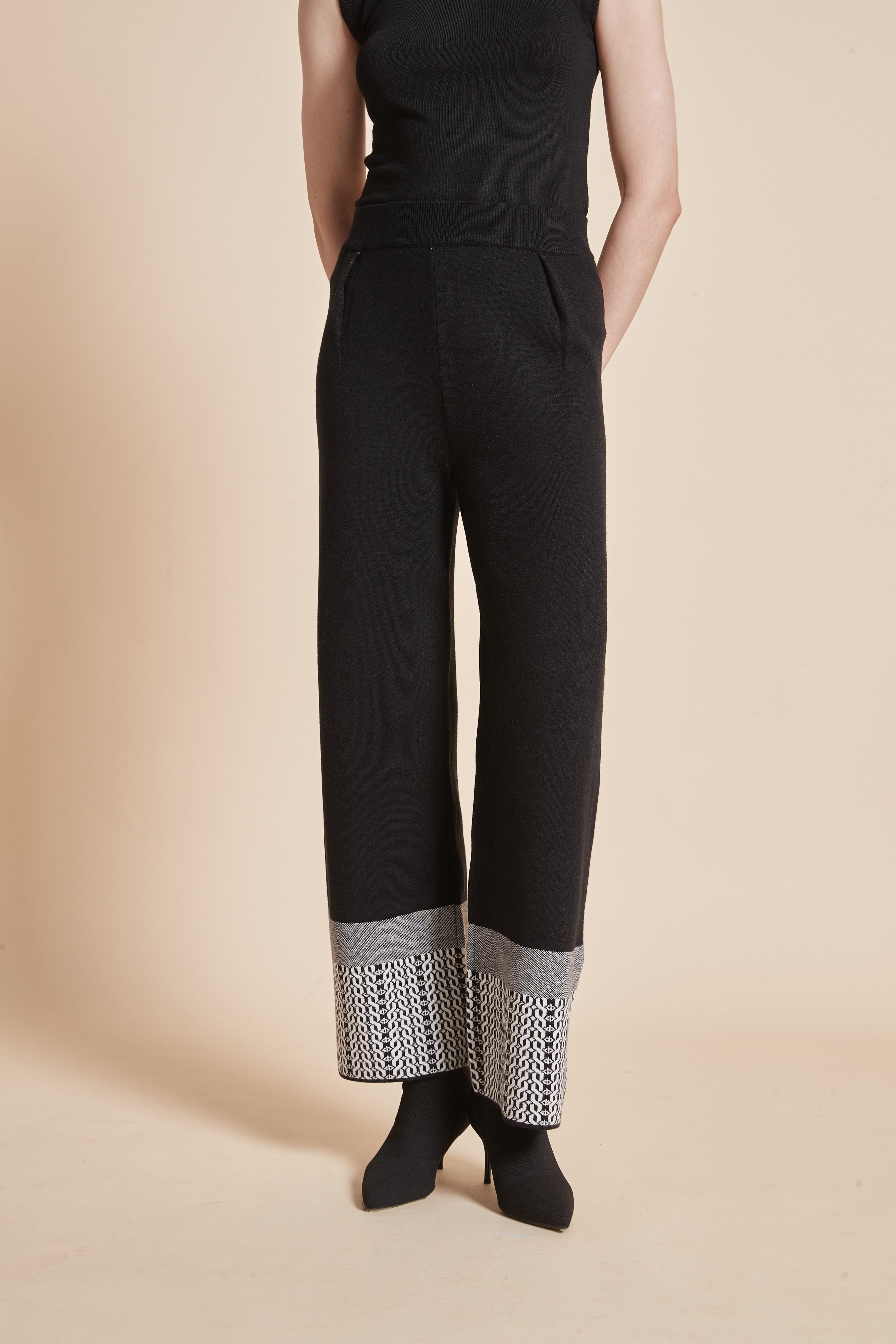 يولا بنطلون نسائي طويل برجل واسعة مريح