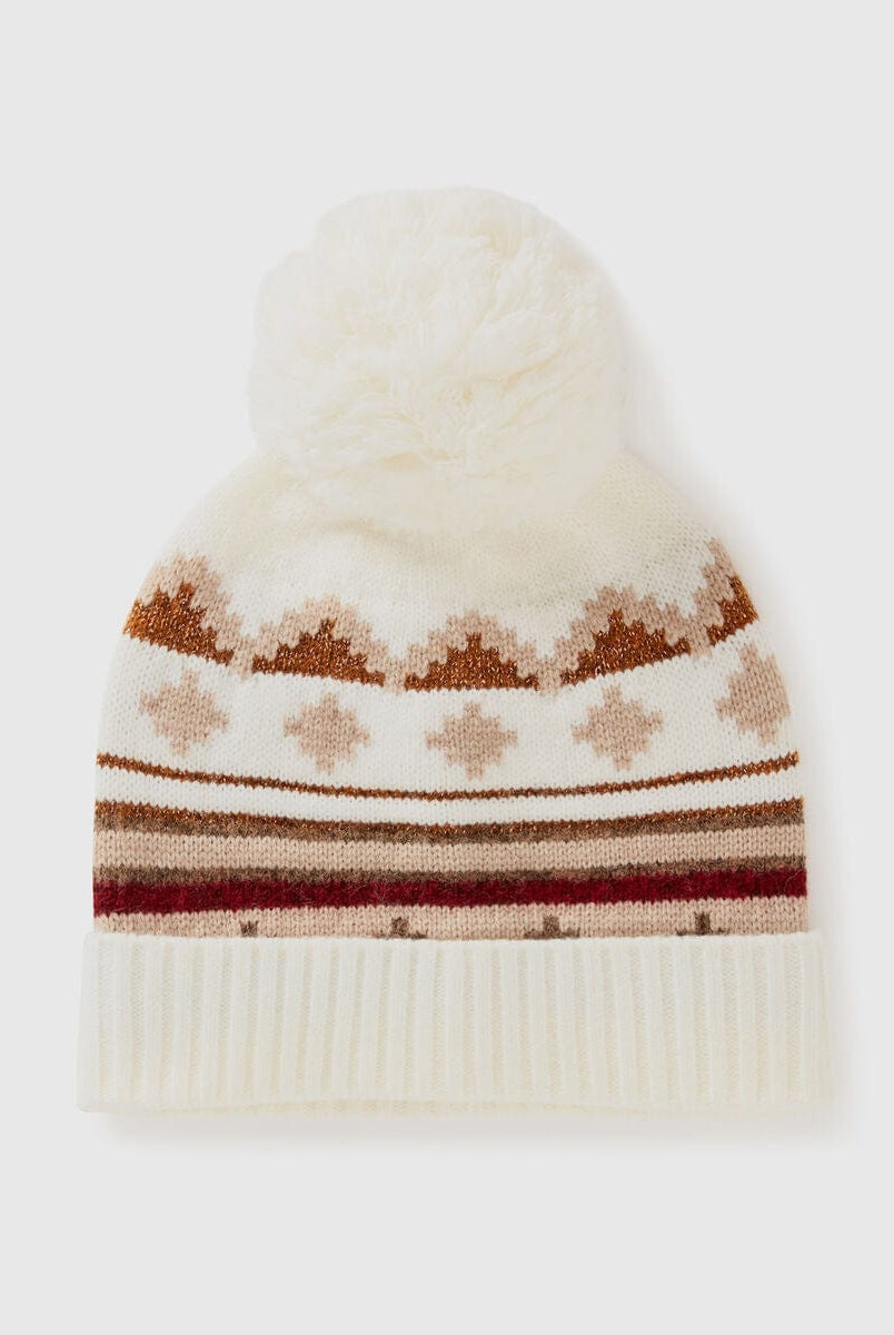 يونايتد كولورز اوف بينيتون قبعة مطرزة وبها رسزمات