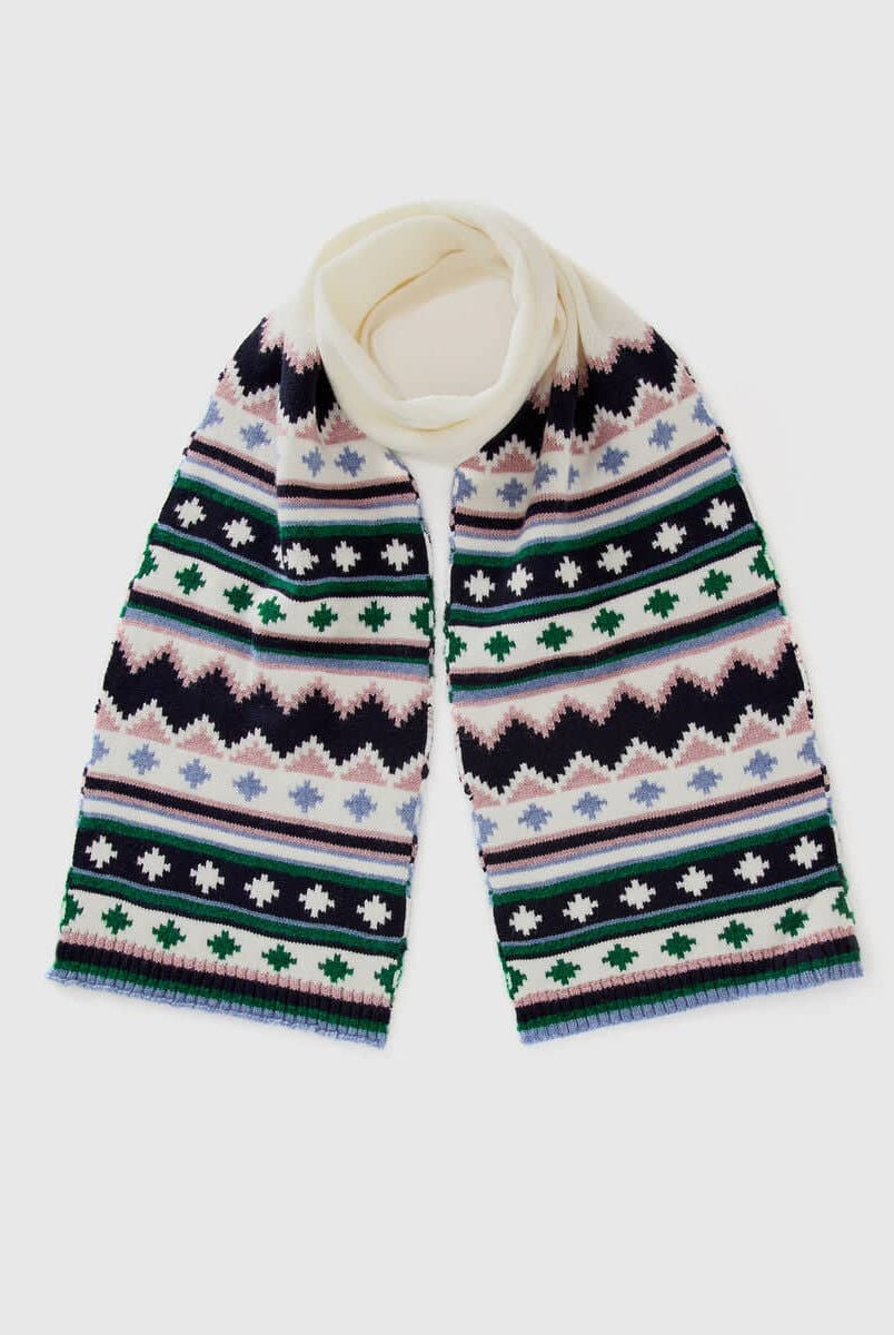 يونايتد كولورز اوف بينيتون وشاح محبوك