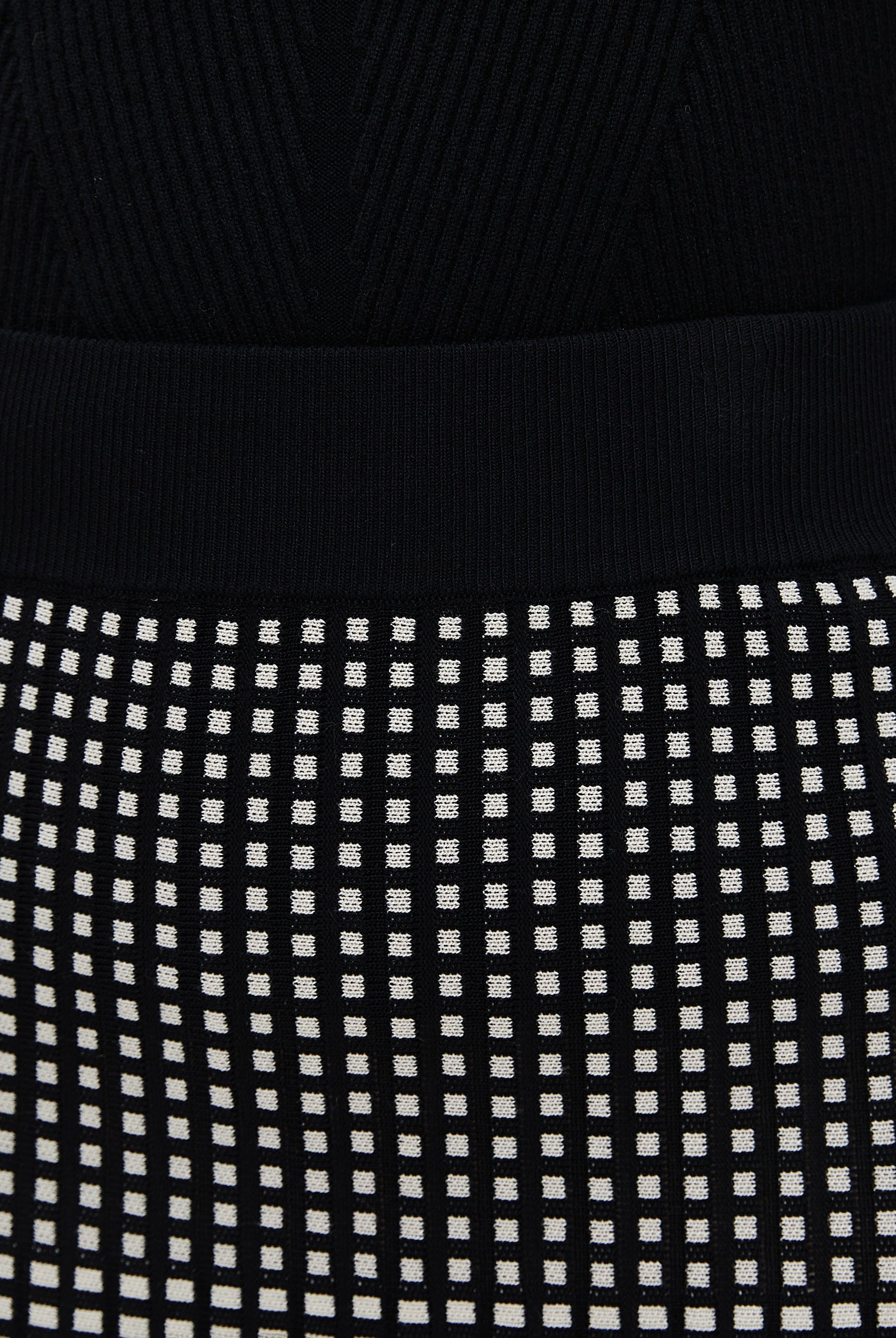 نتشي تنورة ميدي نسائية منسوجة