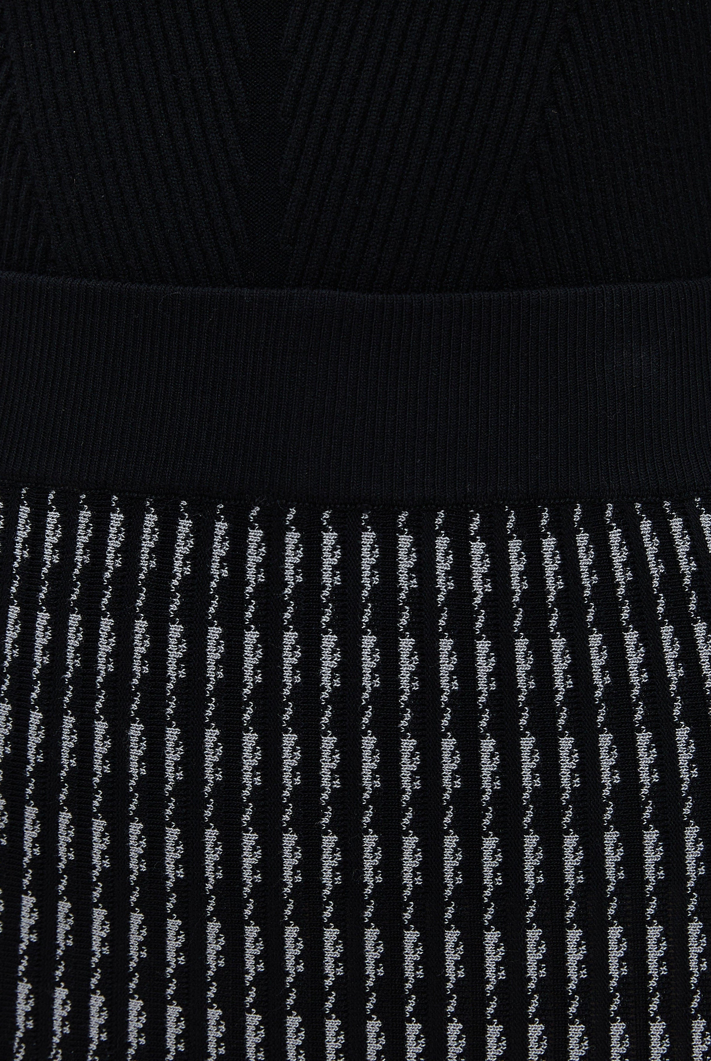 نتشي تنورة ميدي هاي ويست مطبوعة