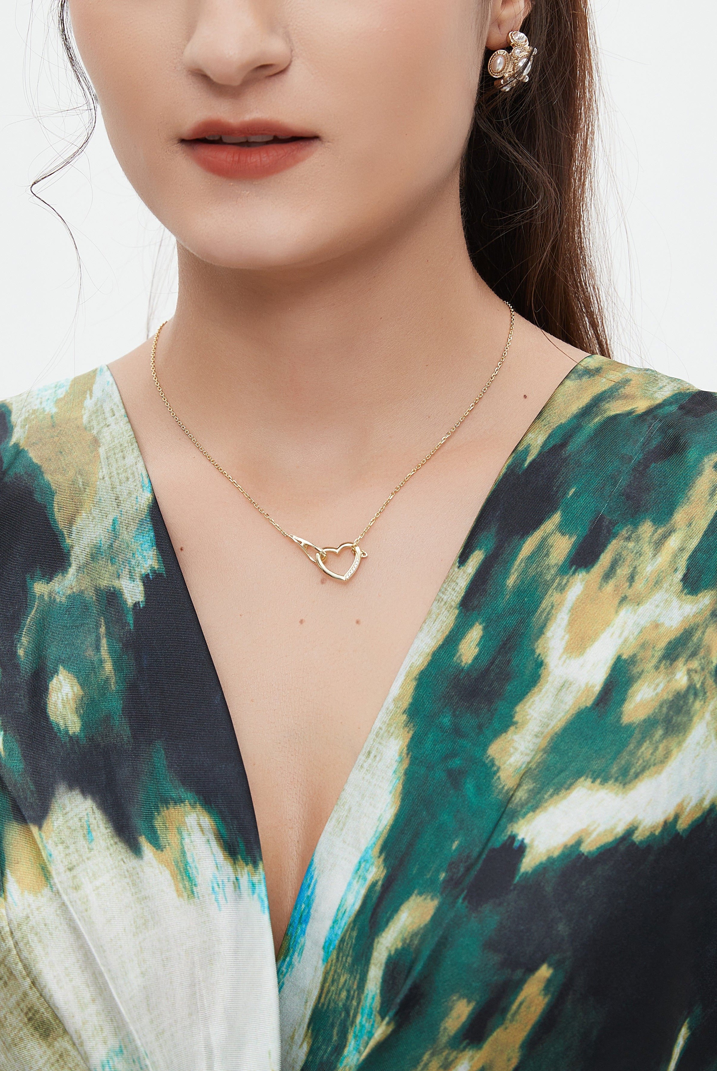 نتشي فستان ميدي 3/4 كم لف ملون نسائي