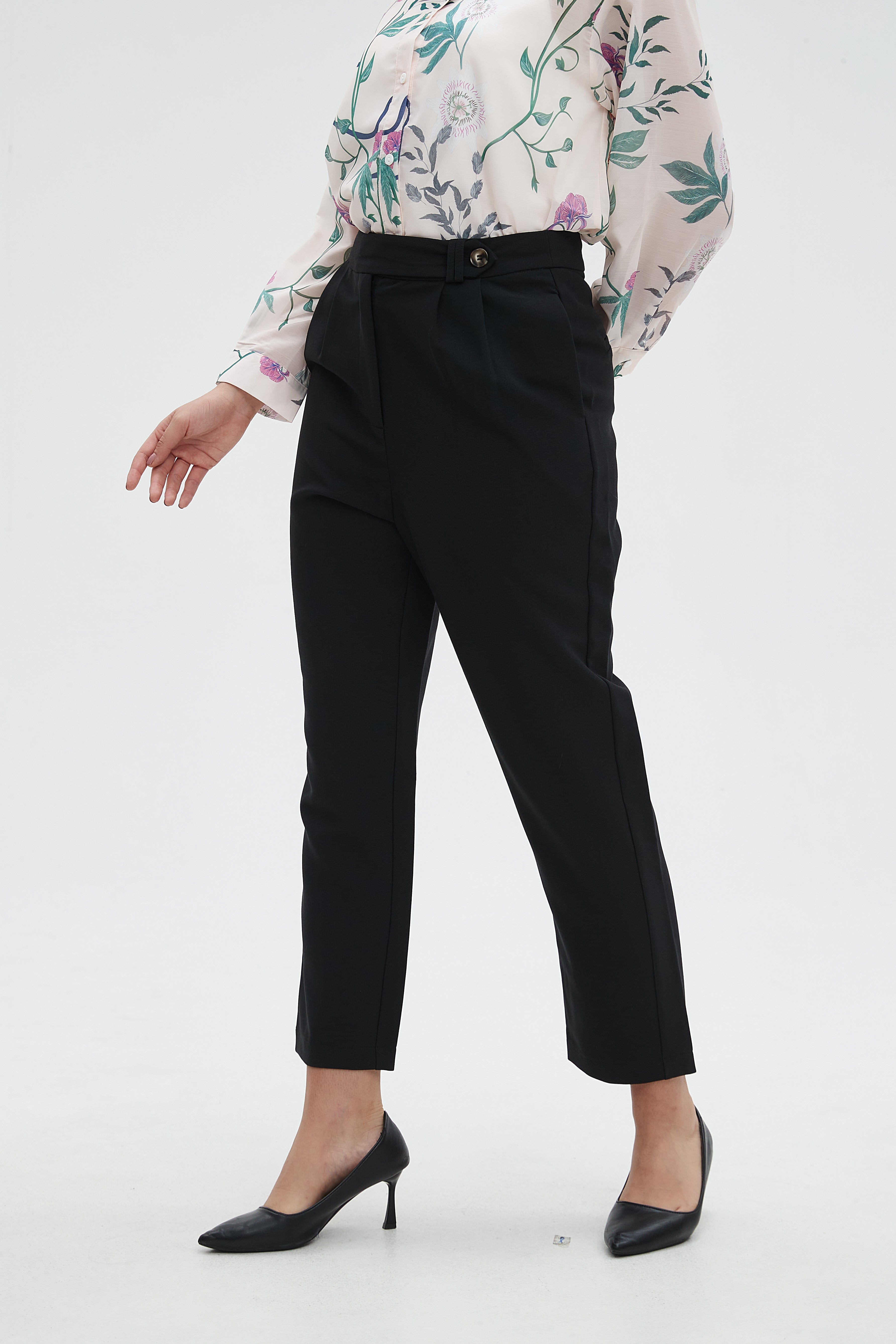 ميكا بنطلون نسائي رسمى سادة