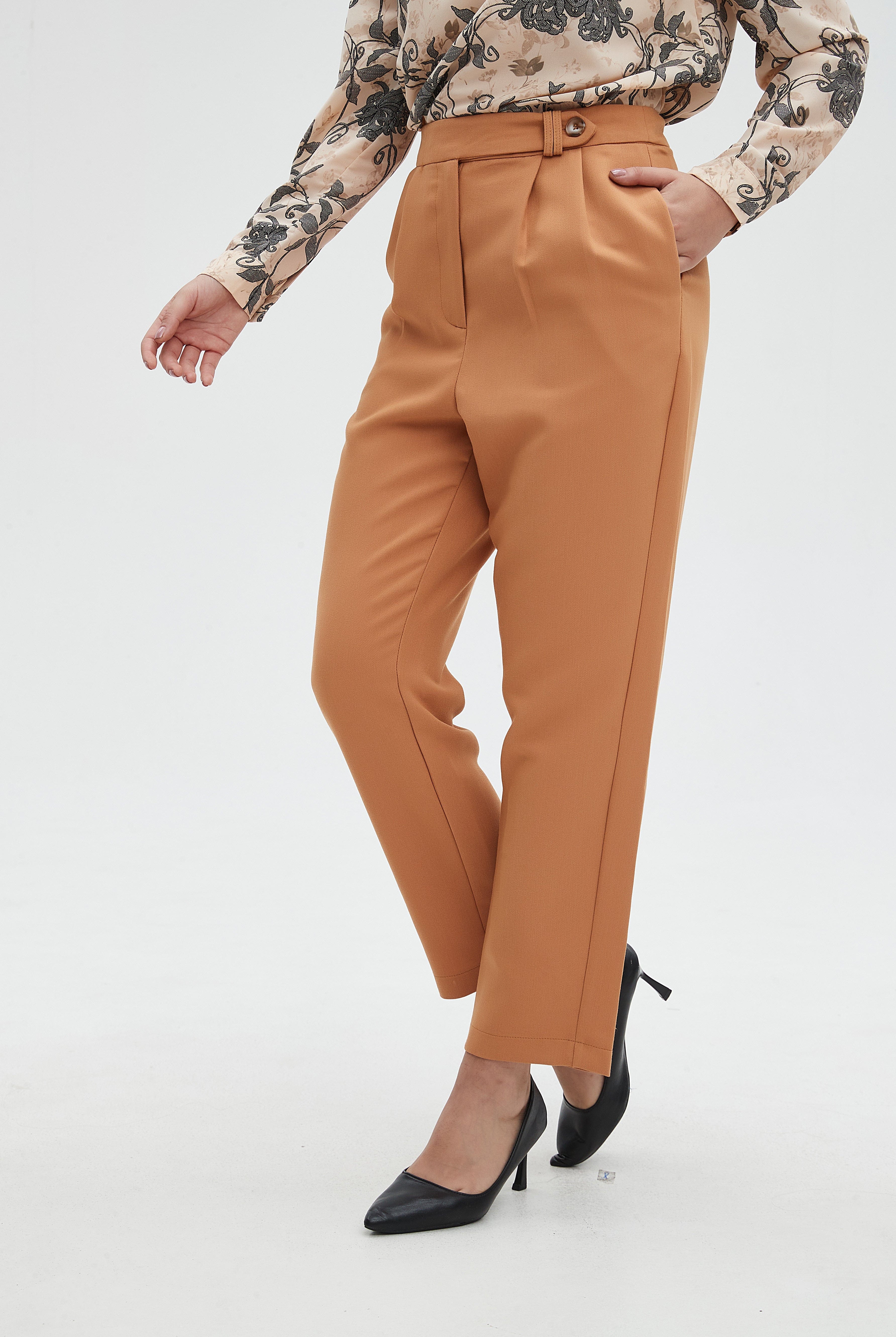 ميكا بنطلون نسائي رسمى سادة