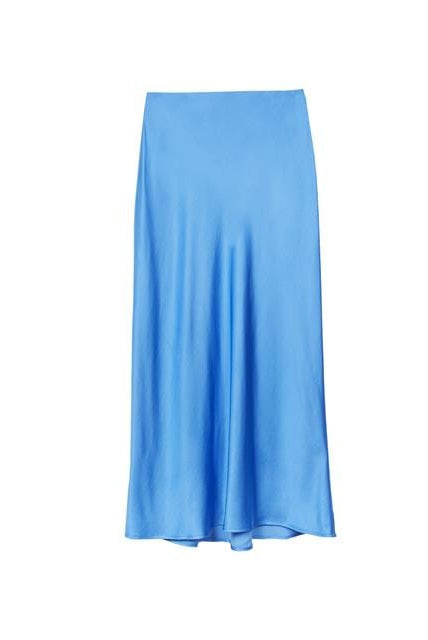 بارفوا تنورة طويلة نسائية سادة