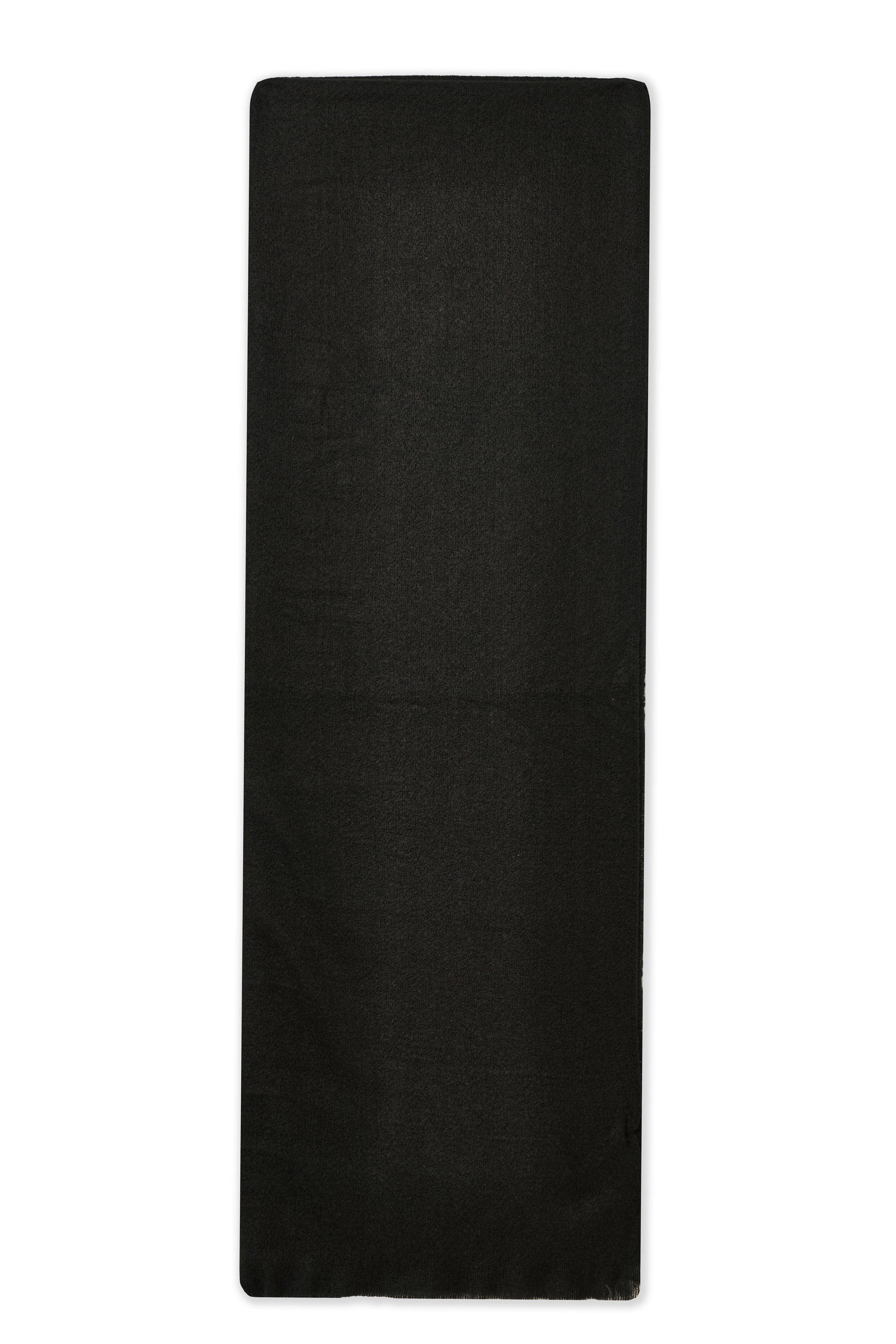 ميكا شال مزين بفرو نسائي سادة