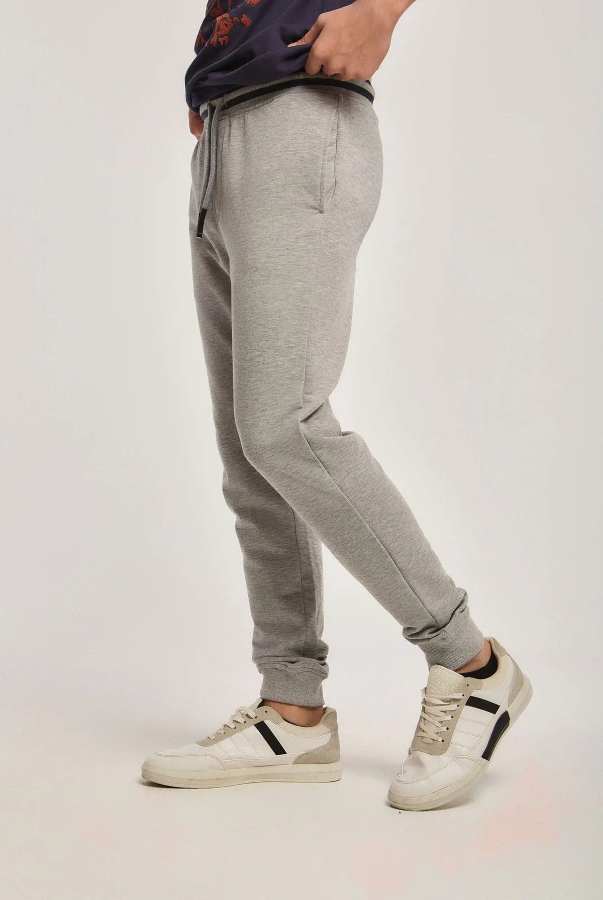 داليدرس بنطلون رجالي سادة برباط