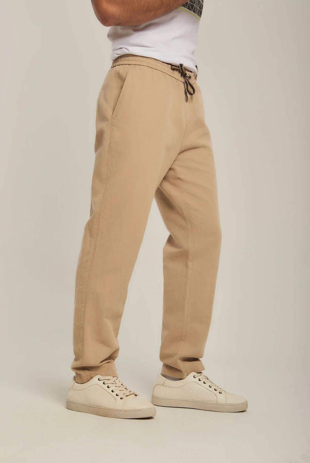 داليدرس بنطلون رجالي سادة واسع طويل