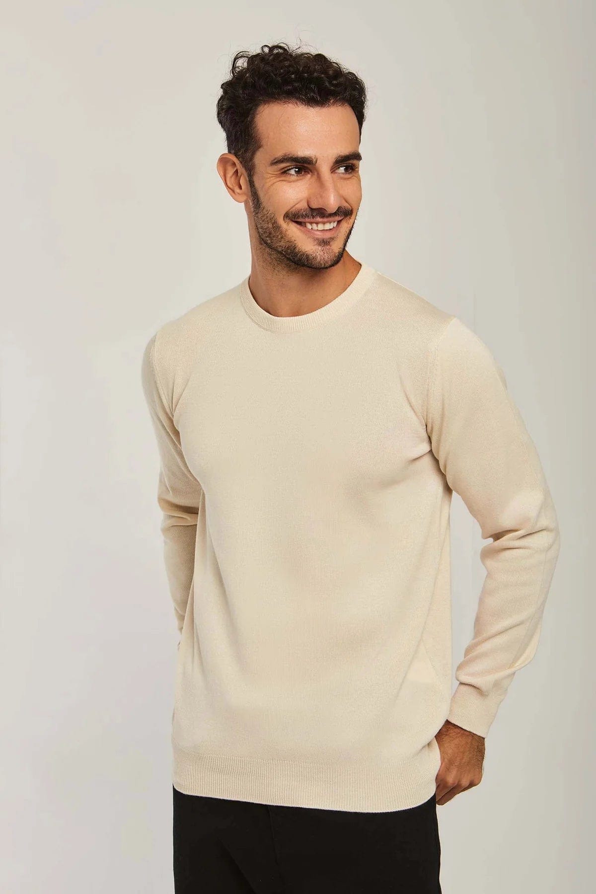 داليدرس بلوفر رجالي سادة كم طويل