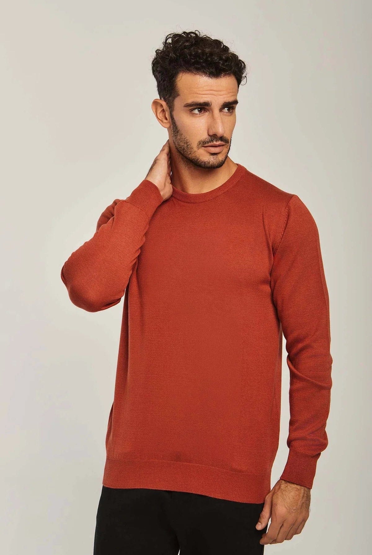 داليدرس بلوفر رجالي سادة كم طويل