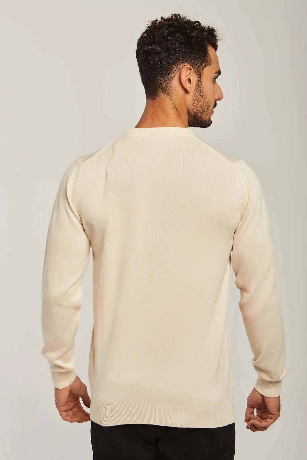 داليدرس بلوفر رجالي سادة كم طويل